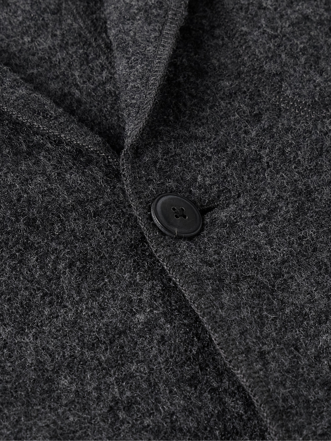 Shop Club Monaco Wool-felt Chore Jacket In Gray