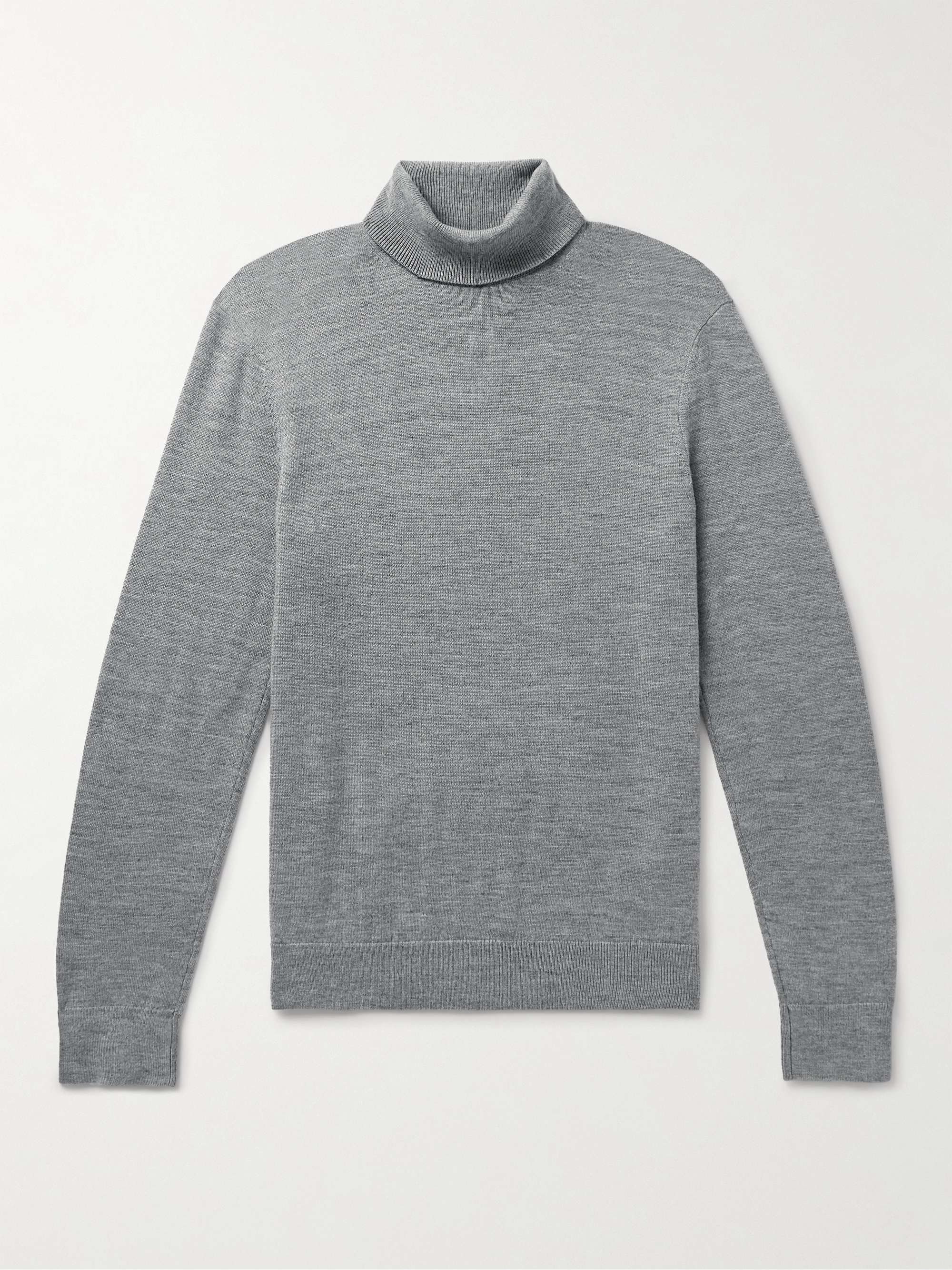 CLUB MONACO Slim-Fit Merino Wool Rollneck Sweater for Men | MR PORTER