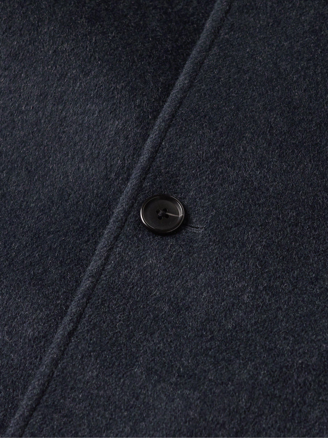 Shop Club Monaco Loukas Wool-blend Coat In Blue