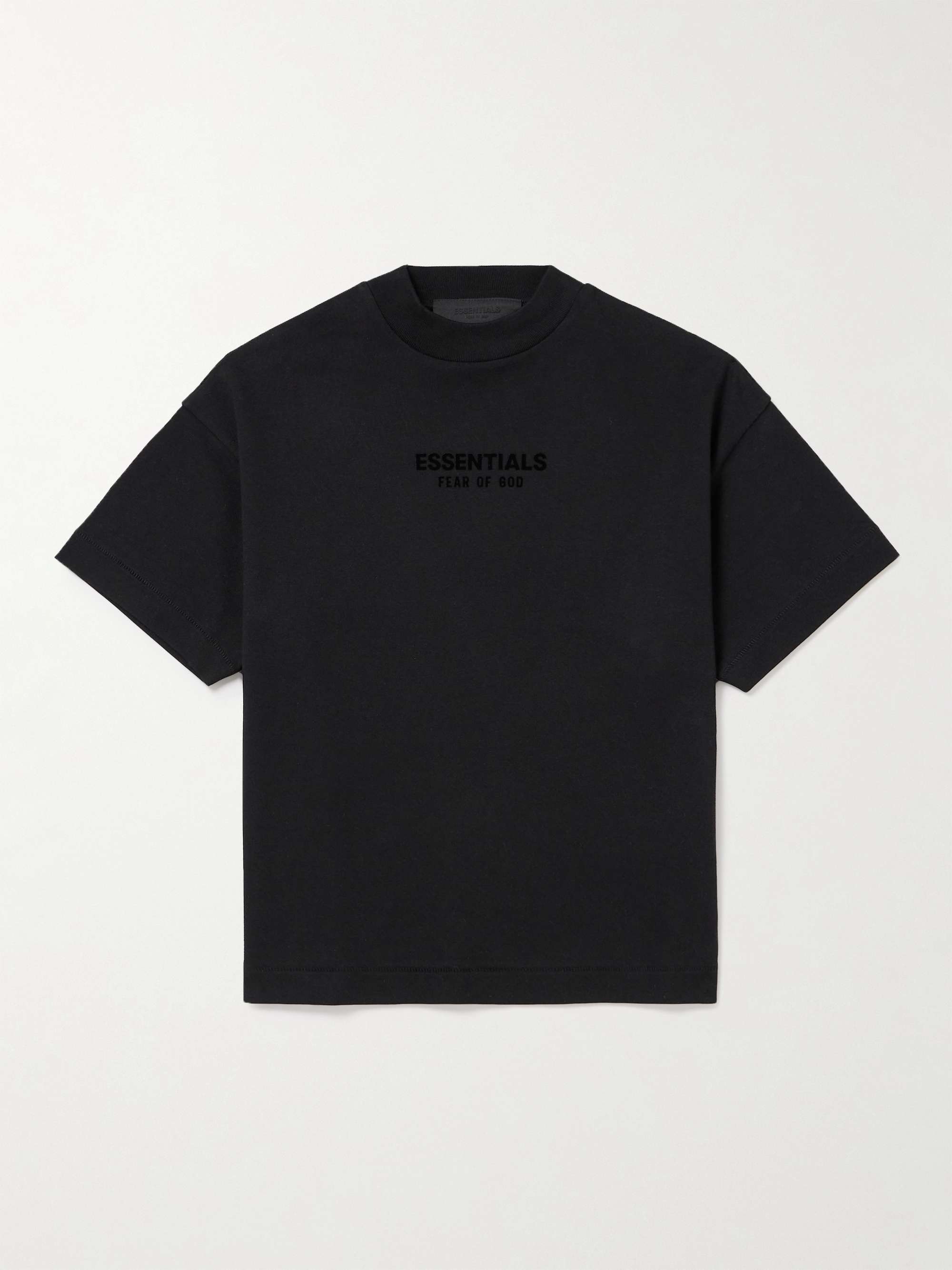 FEAR OF GOD ESSENTIALS KIDS コットンジャージー Tシャツ フロック