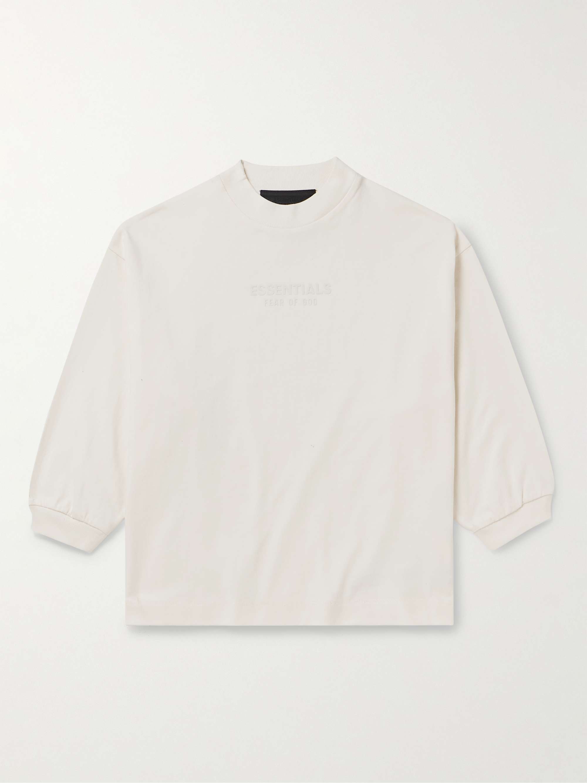 fear of god essentials t shirt white