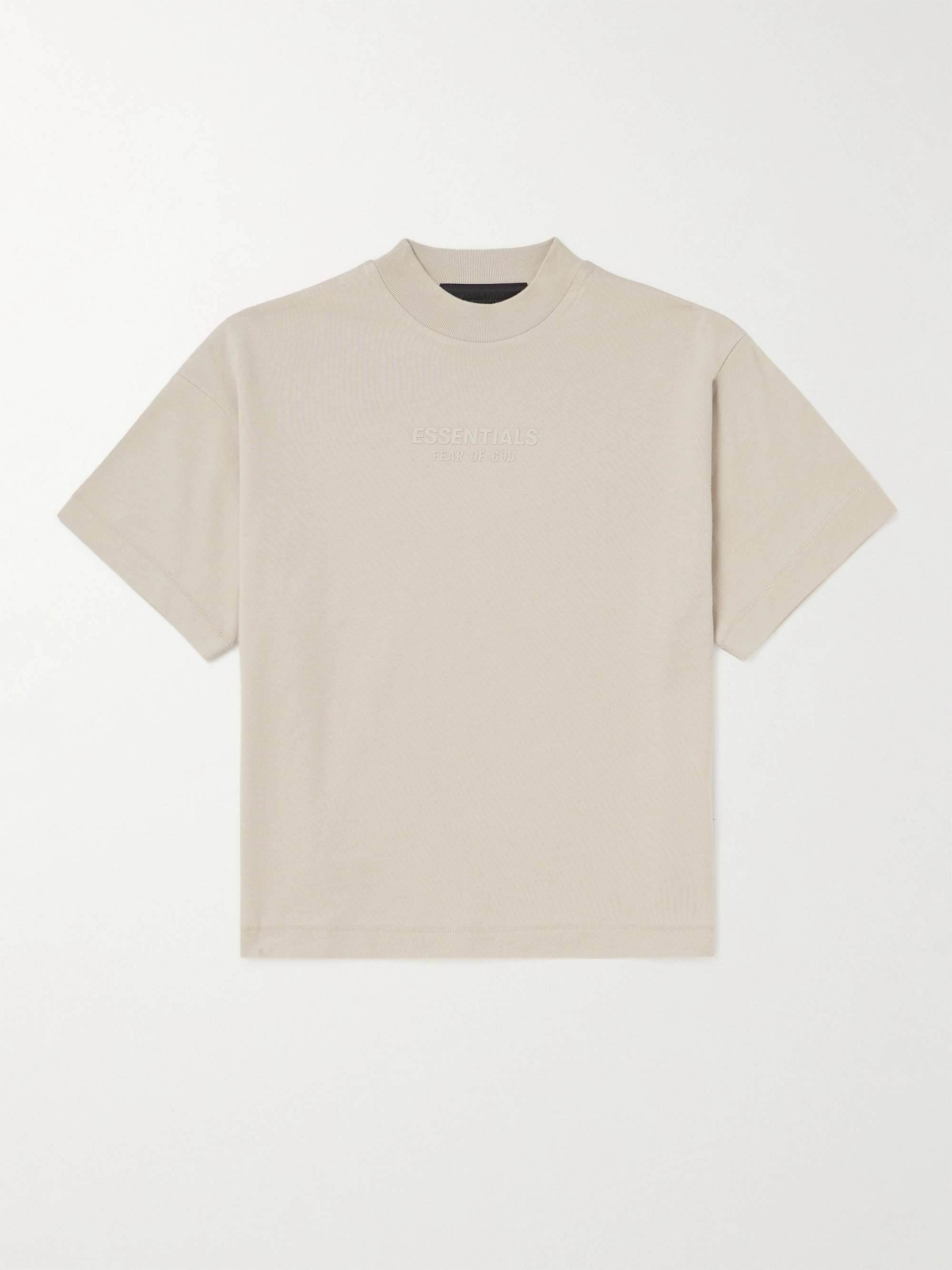 FEAR OF GOD ESSENTIALS KIDS コットンジャージー Tシャツ ロゴ