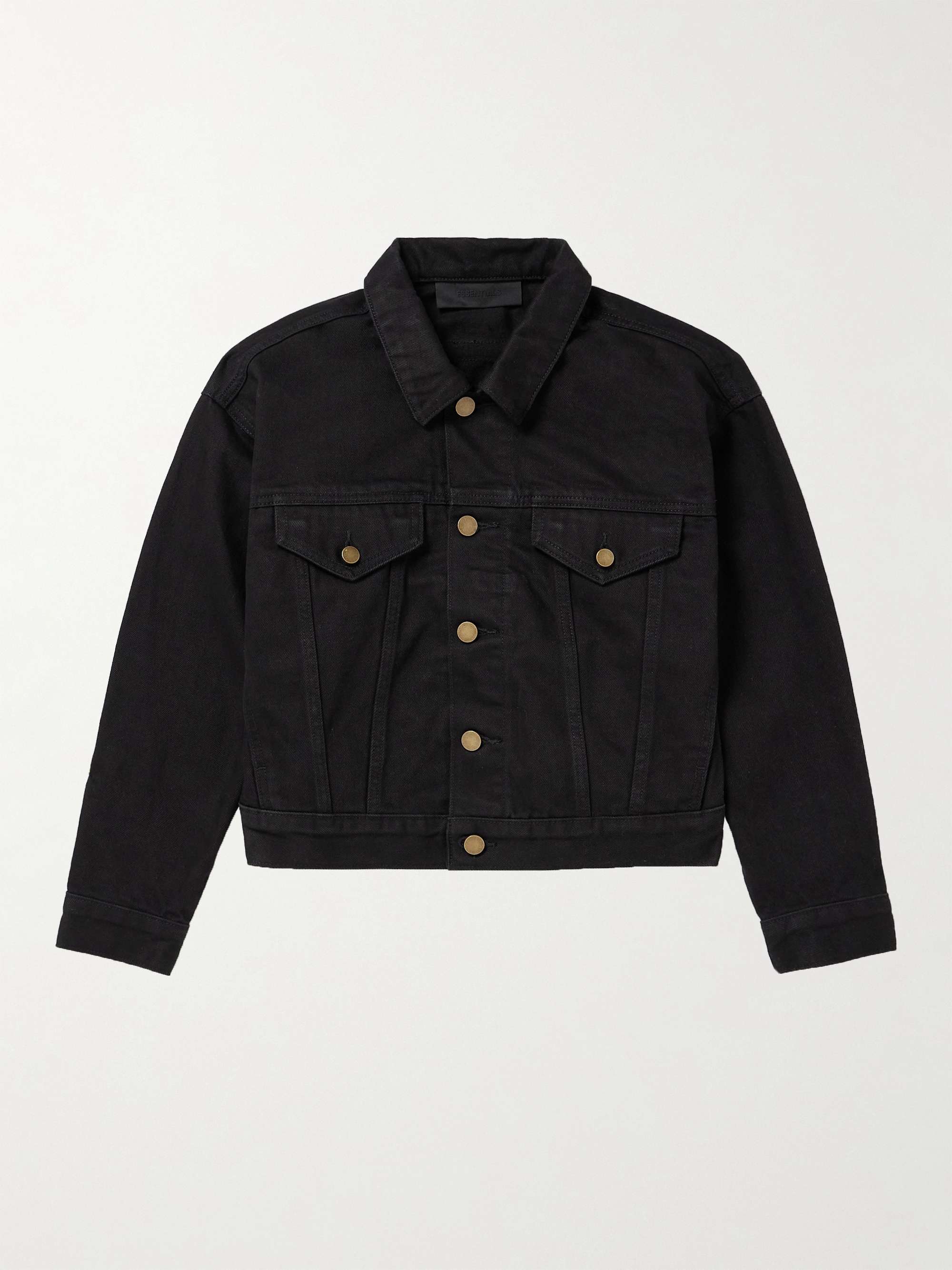 FEAR OF GOD ESSENTIALS KIDS Denim Trucker Jacket for Men | MR PORTER