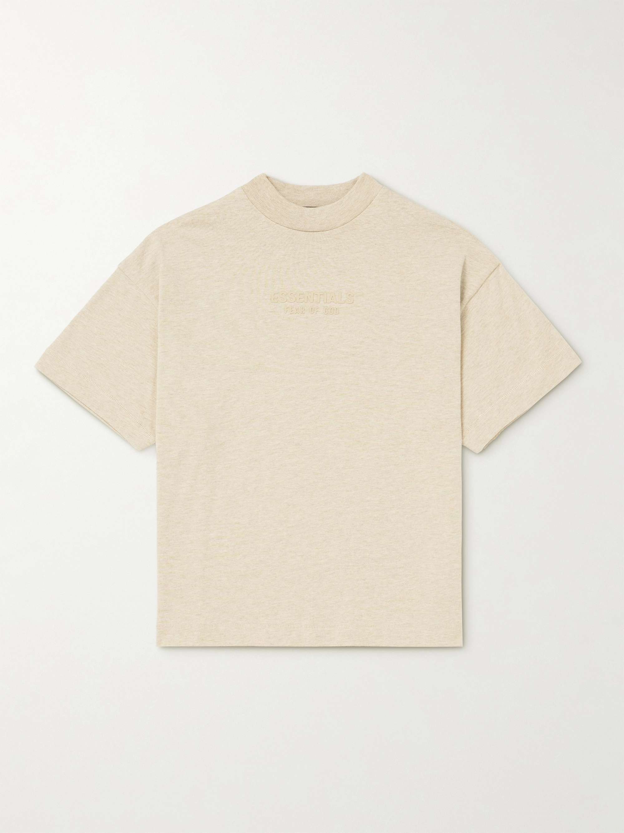 FEAR OF GOD ESSENTIALS KIDS コットンジャージー Tシャツ ロゴ