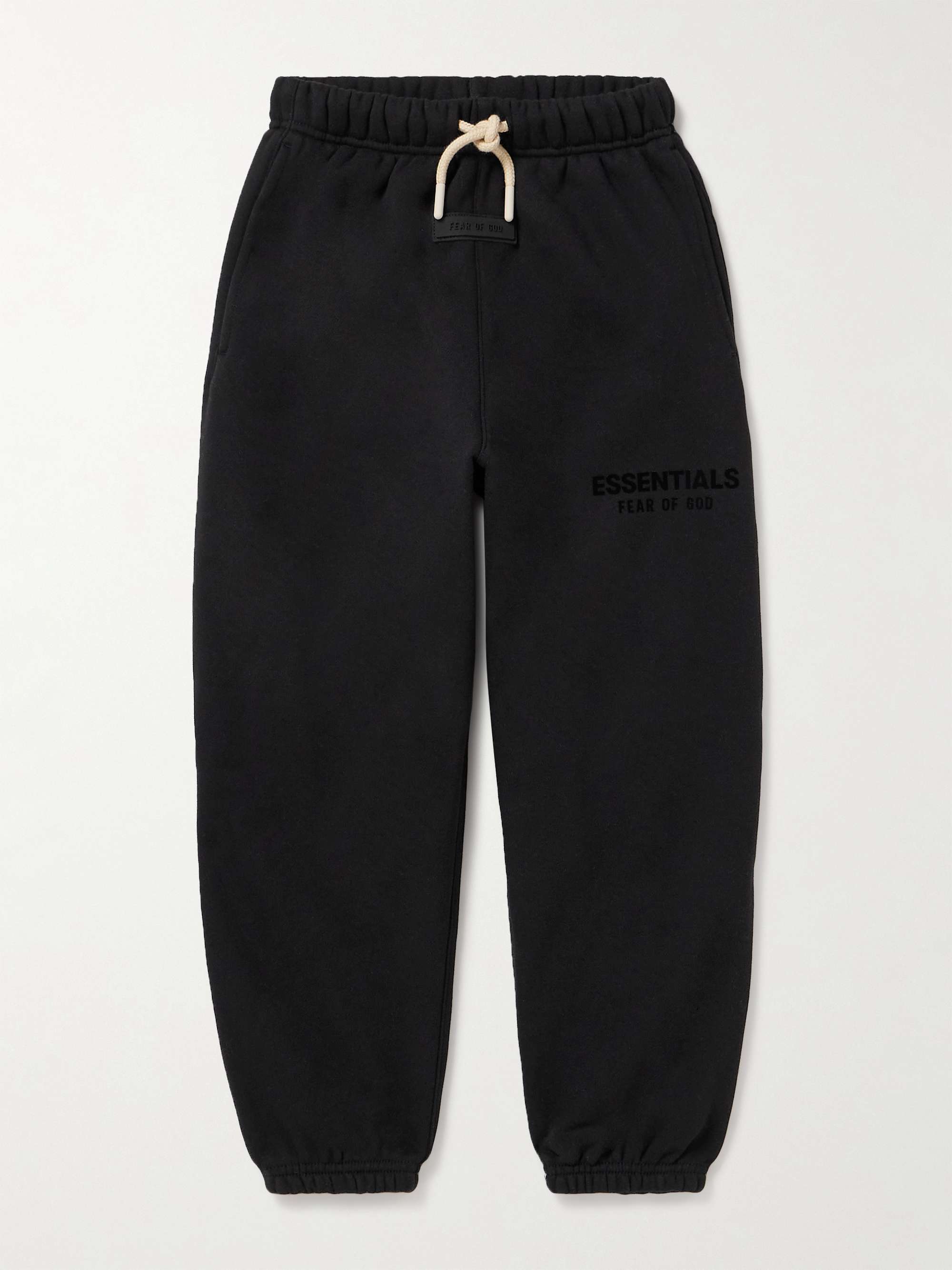 Logo-Appliquéd Cotton-Blend Jersey Sweatpants