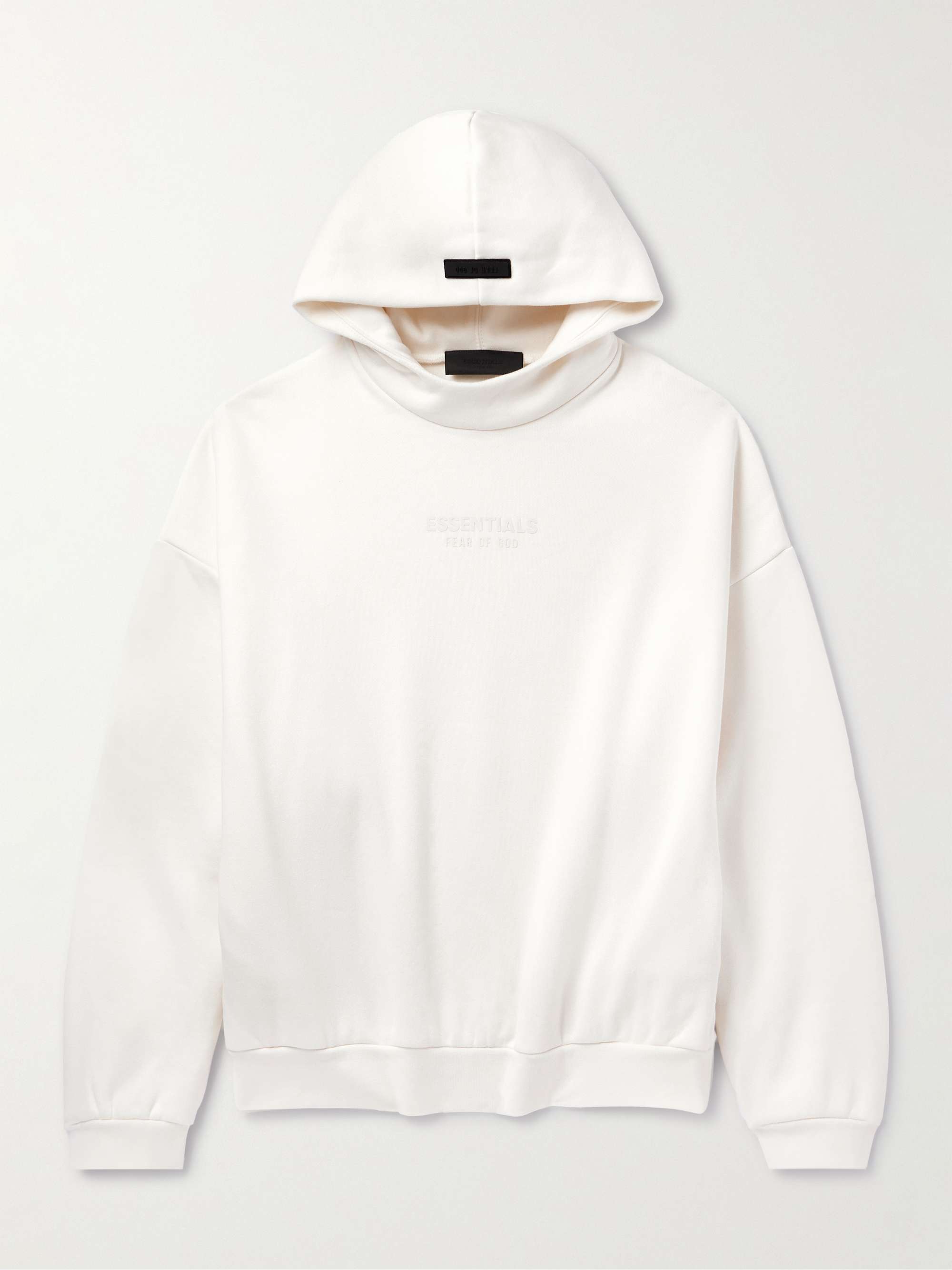 FEAR OF GOD ESSENTIALS Oversized Logo-Appliquéd Cotton-Jersey