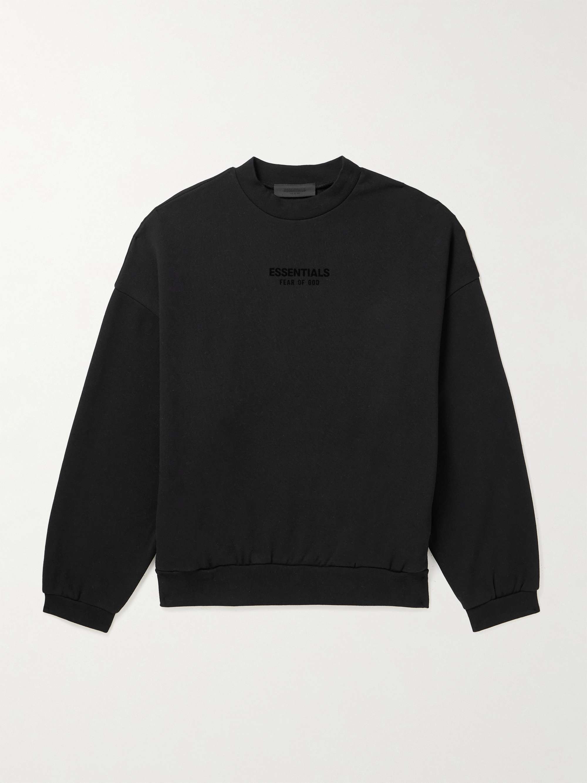Logo-Appliquéd Cotton-Blend Jersey Sweatshirt