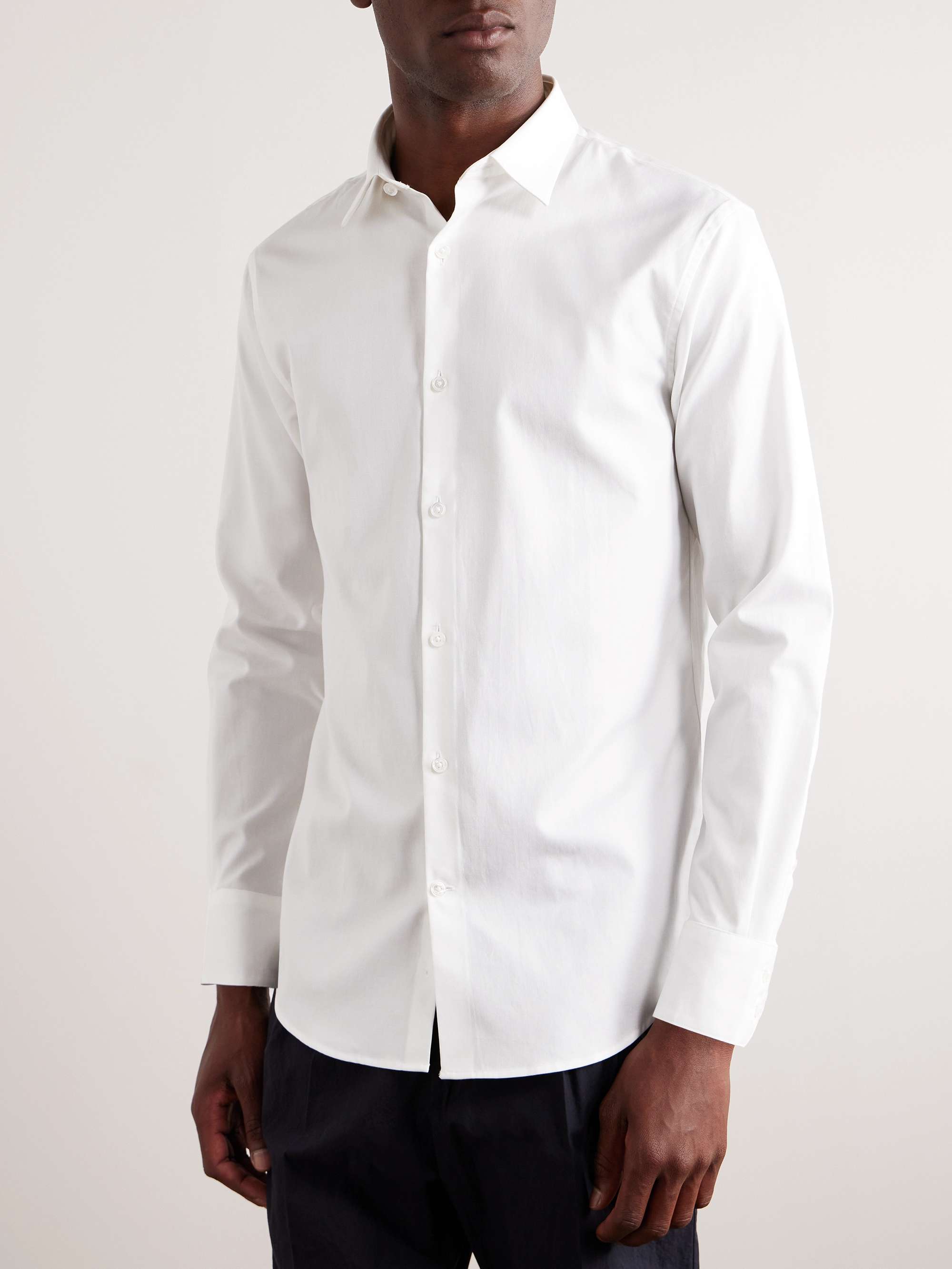 CLUB MONACO Cotton-Twill Shirt for Men | MR PORTER