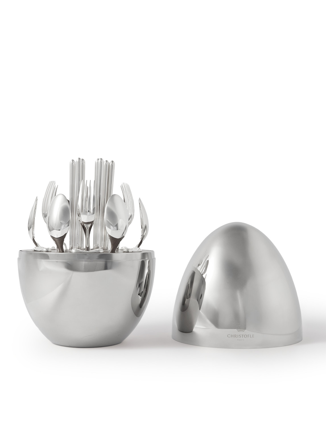 Christofle MOOD Asia Silver-Plated Flatware Set with Case - Men