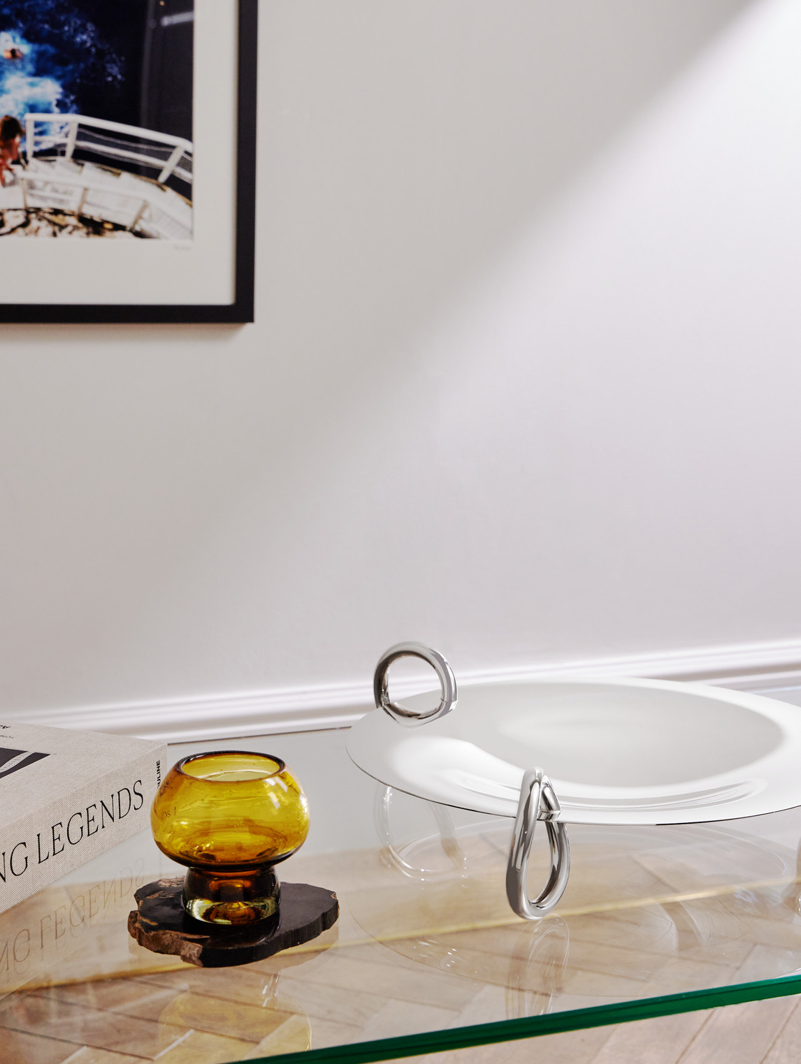 Christofle Vertigo Silver-plated Table Centrepiece