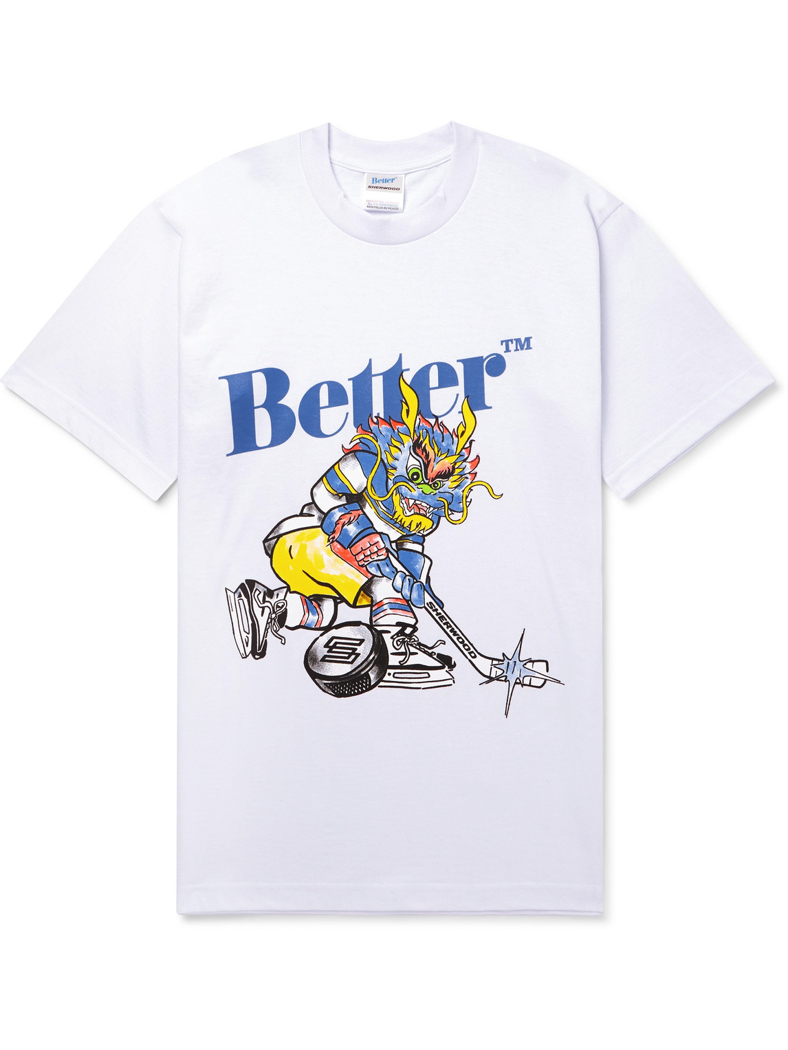 Better™ Gift Shop Sherwood Lion Logo-Print Cotton-Jersey T-Shirt