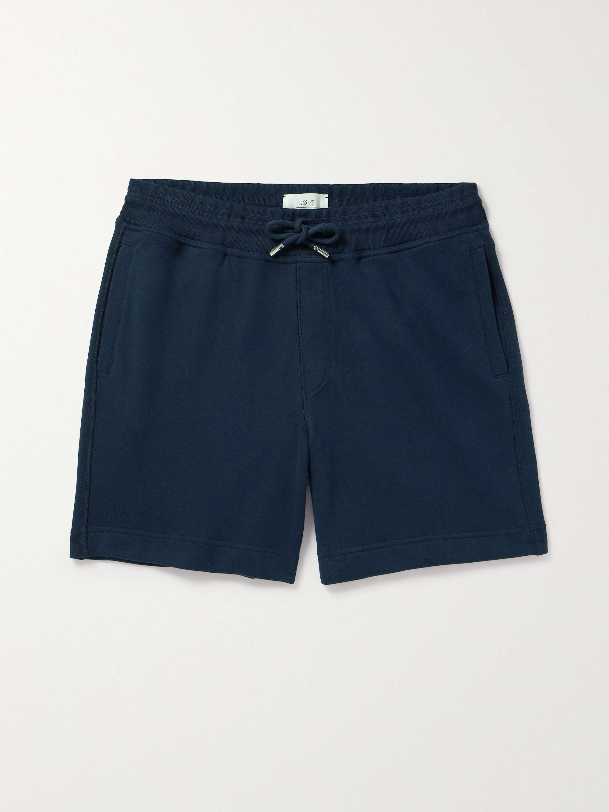 MR P. Straight-Leg Cotton-Jersey Drawstring Shorts for Men | MR PORTER