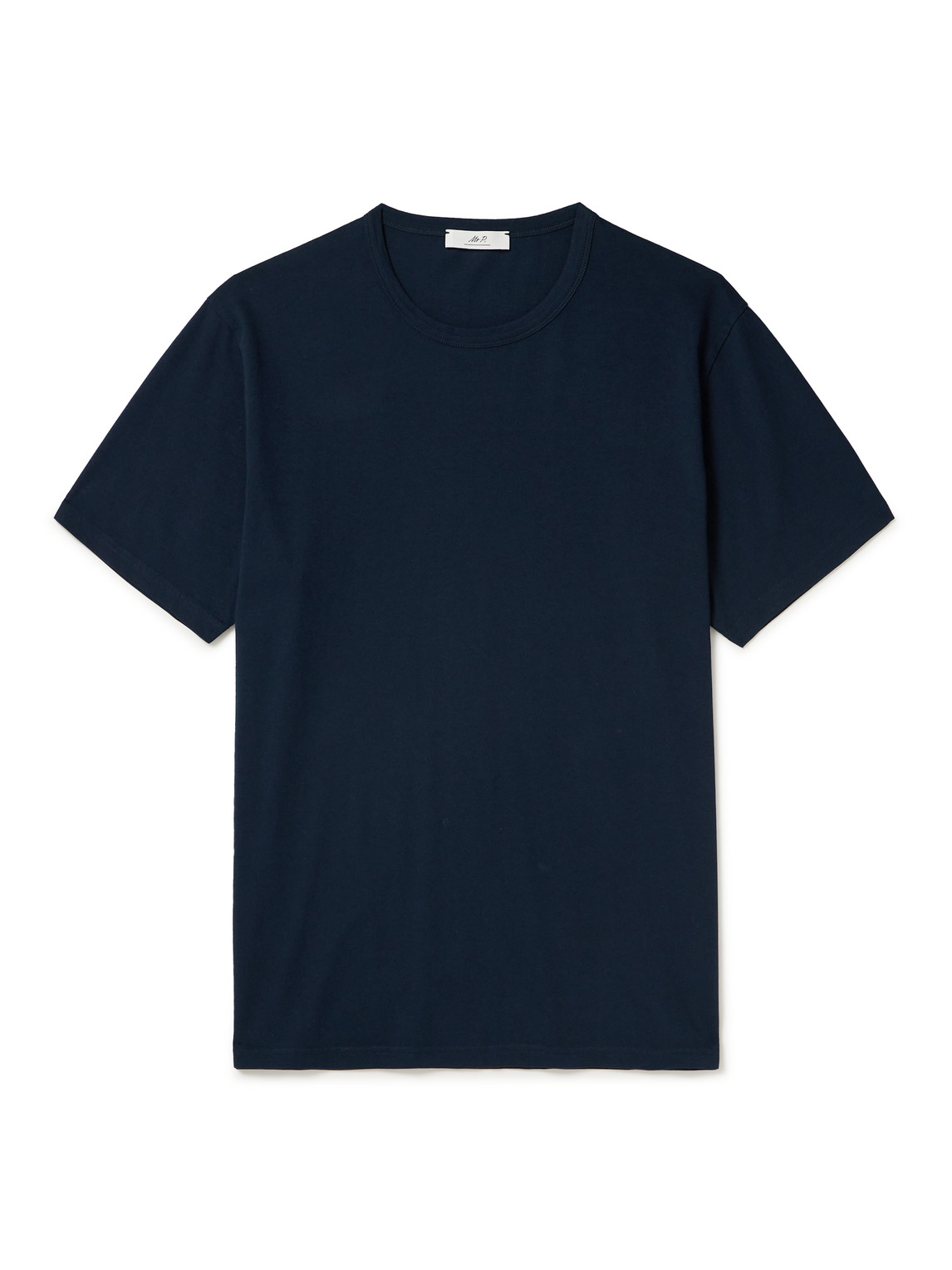 Mr P Cotton-jersey T-shirt In Blue