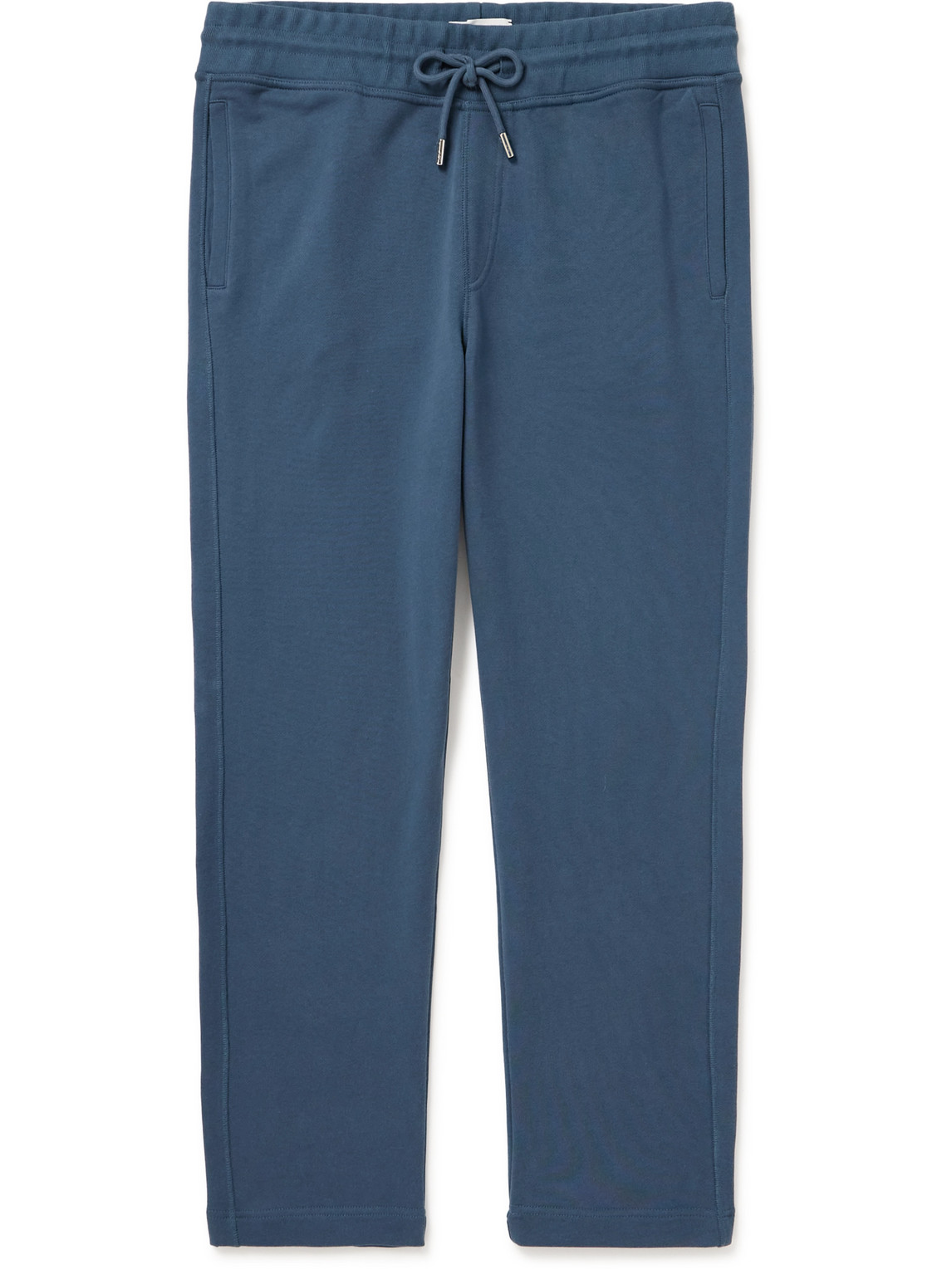 Slim-Fit Tapered Garment-Dyed Cotton-Jersey Sweatpants