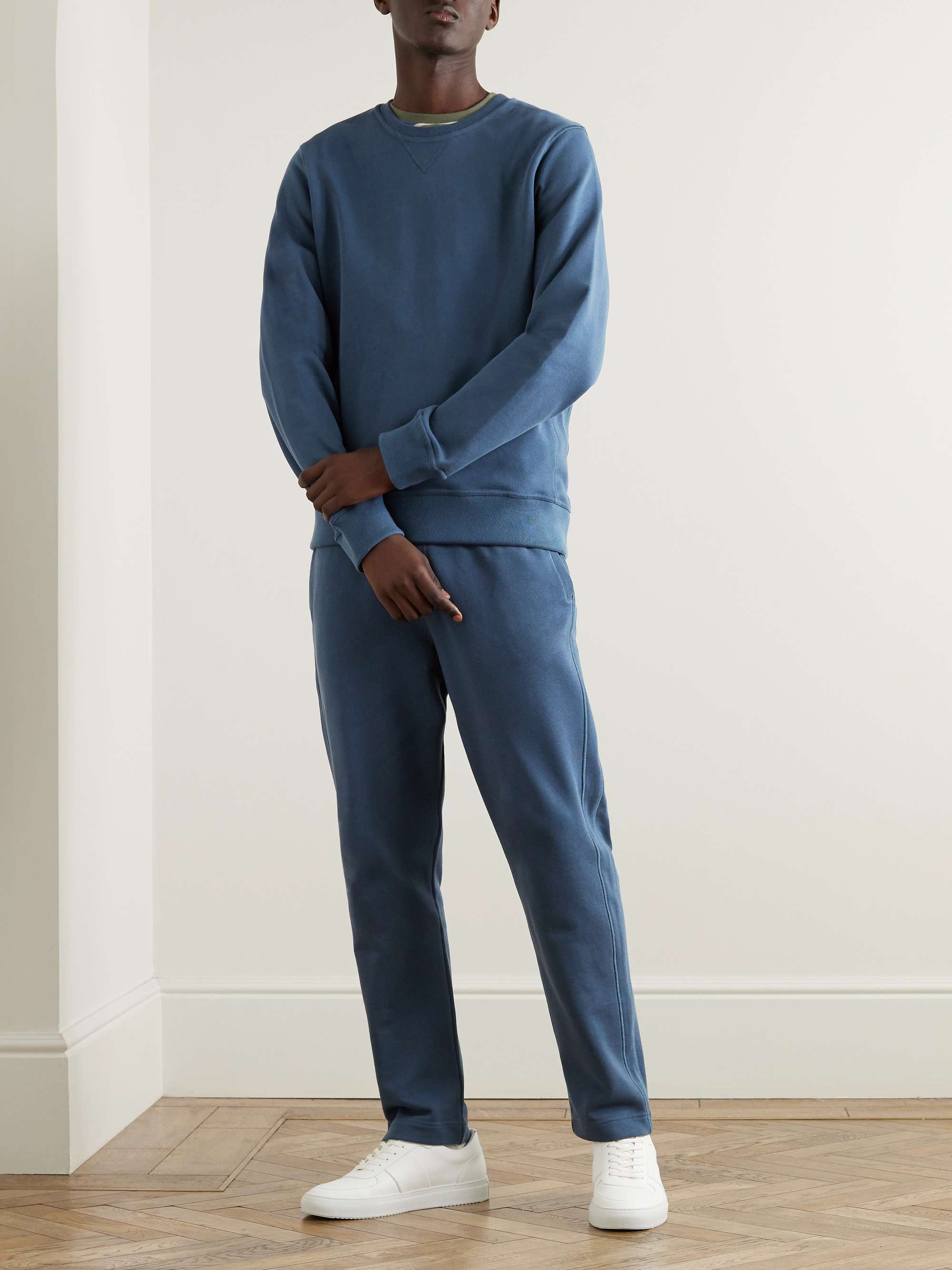 MR P. Garment Dyed Cotton Jersey Sweatshirt for Men MR PORTER