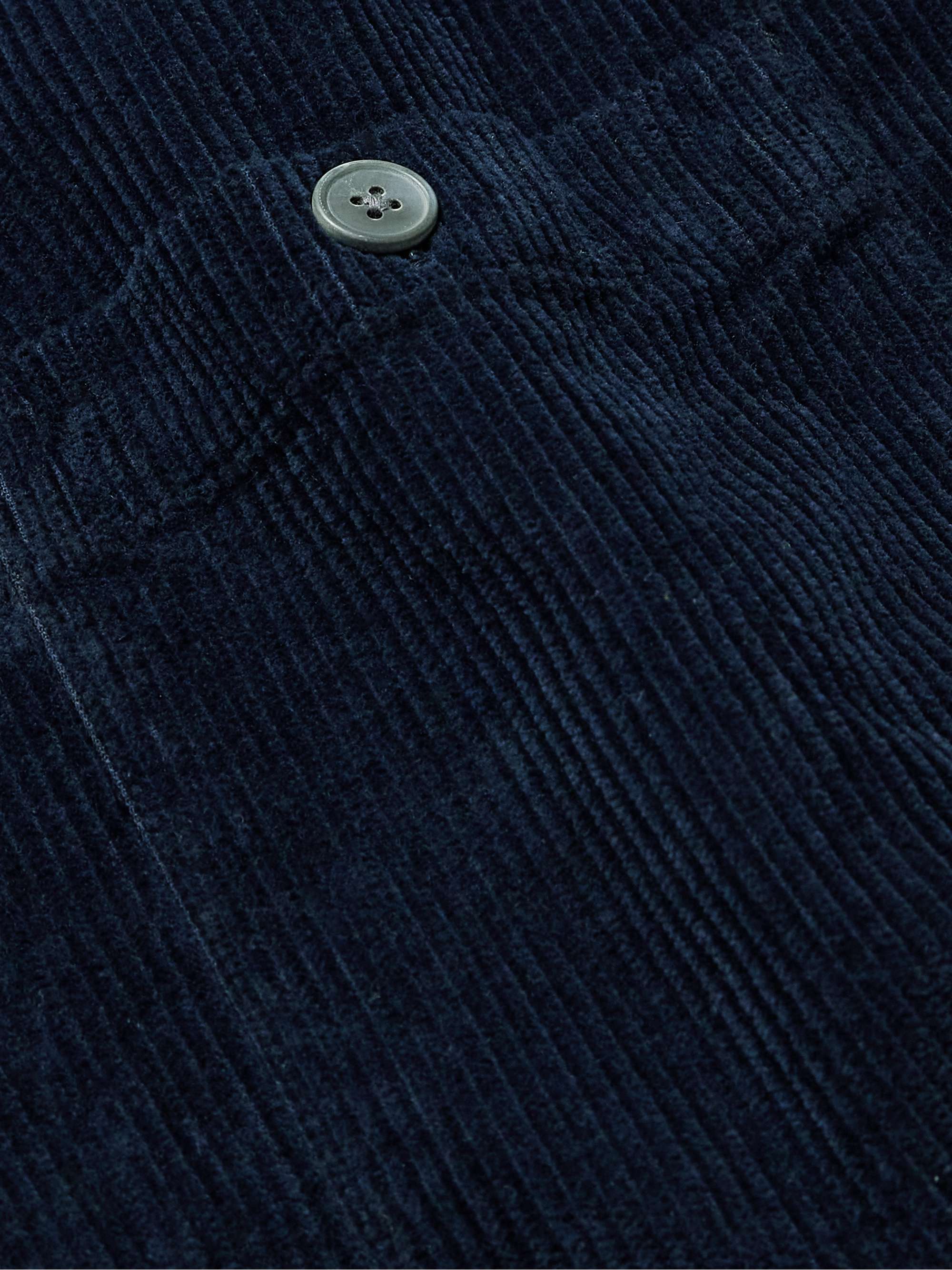 MR P. Garment-Dyed Cotton-Corduroy Shirt for Men | MR PORTER
