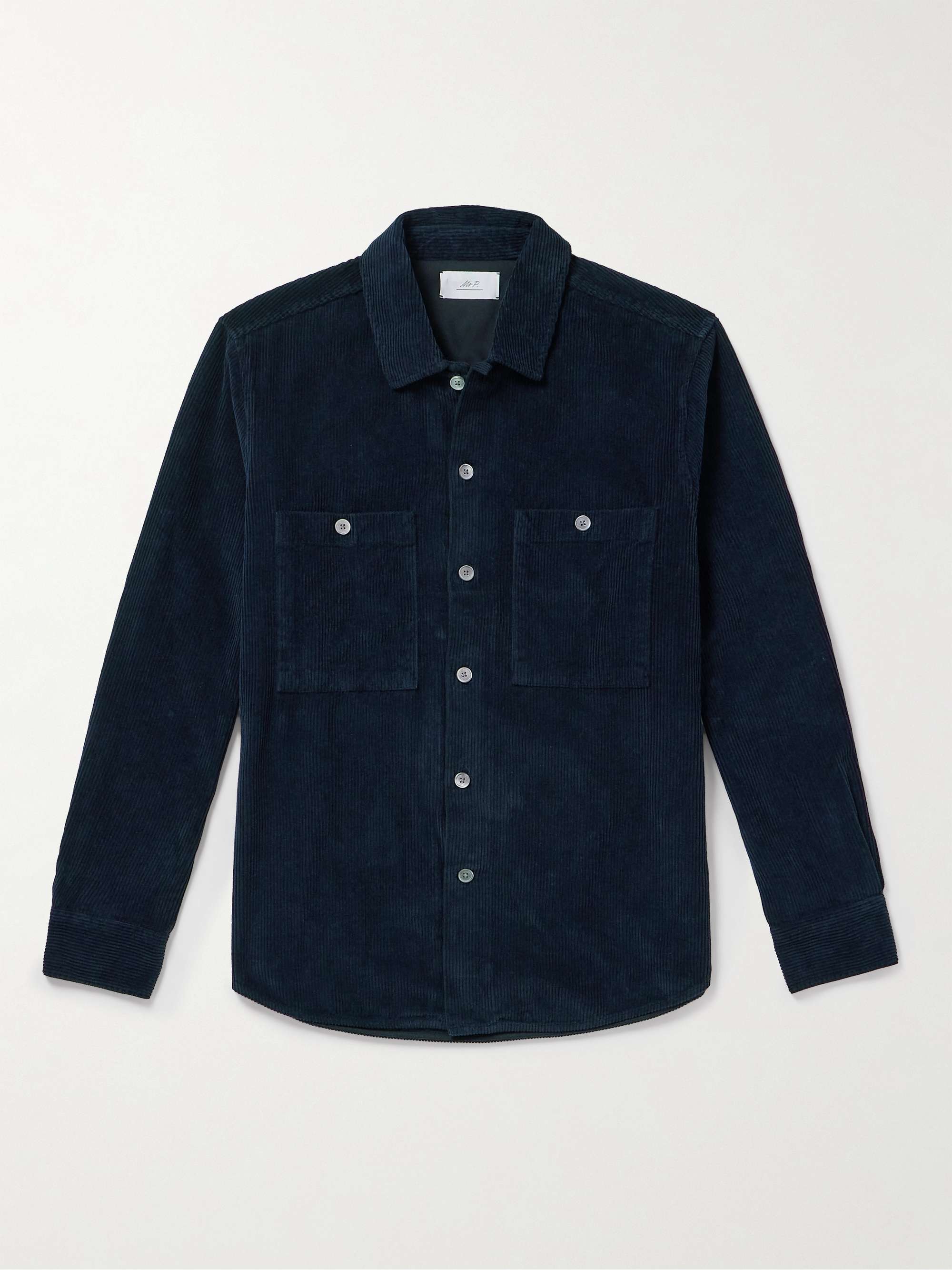 MR P. Garment-Dyed Cotton-Corduroy Shirt for Men | MR PORTER