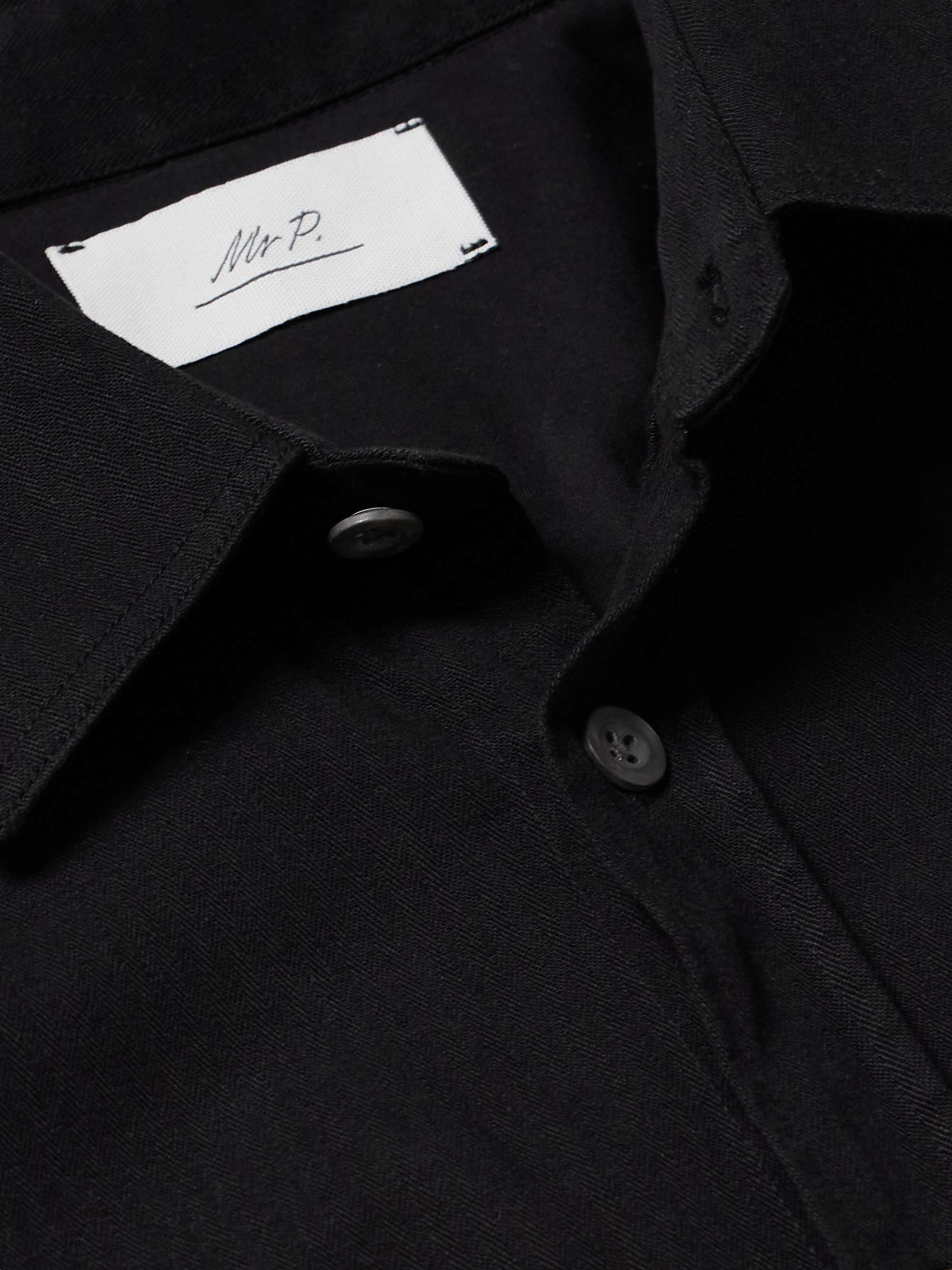 MR P. Herringbone Cotton-Twill Shirt for Men | MR PORTER