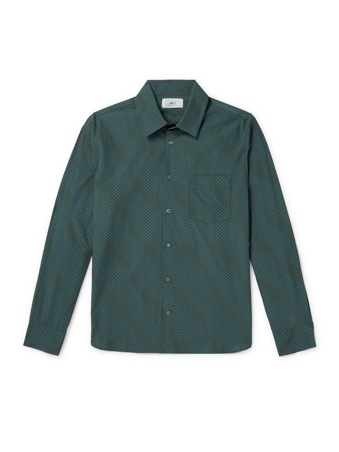 Polka-Dot Organic Cotton Shirt