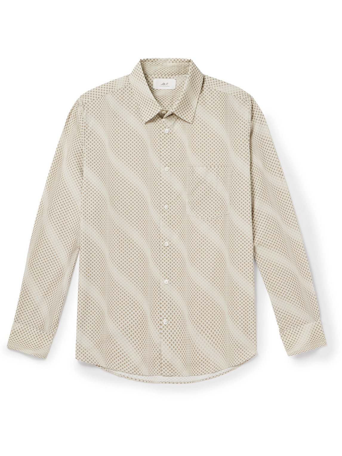 Polka-Dot Organic Cotton Shirt