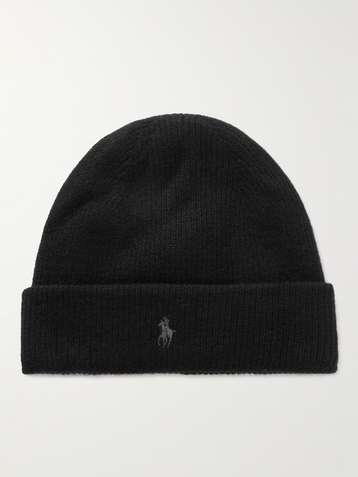 Bonnet Noir Polo Ralph Lauren - Homme