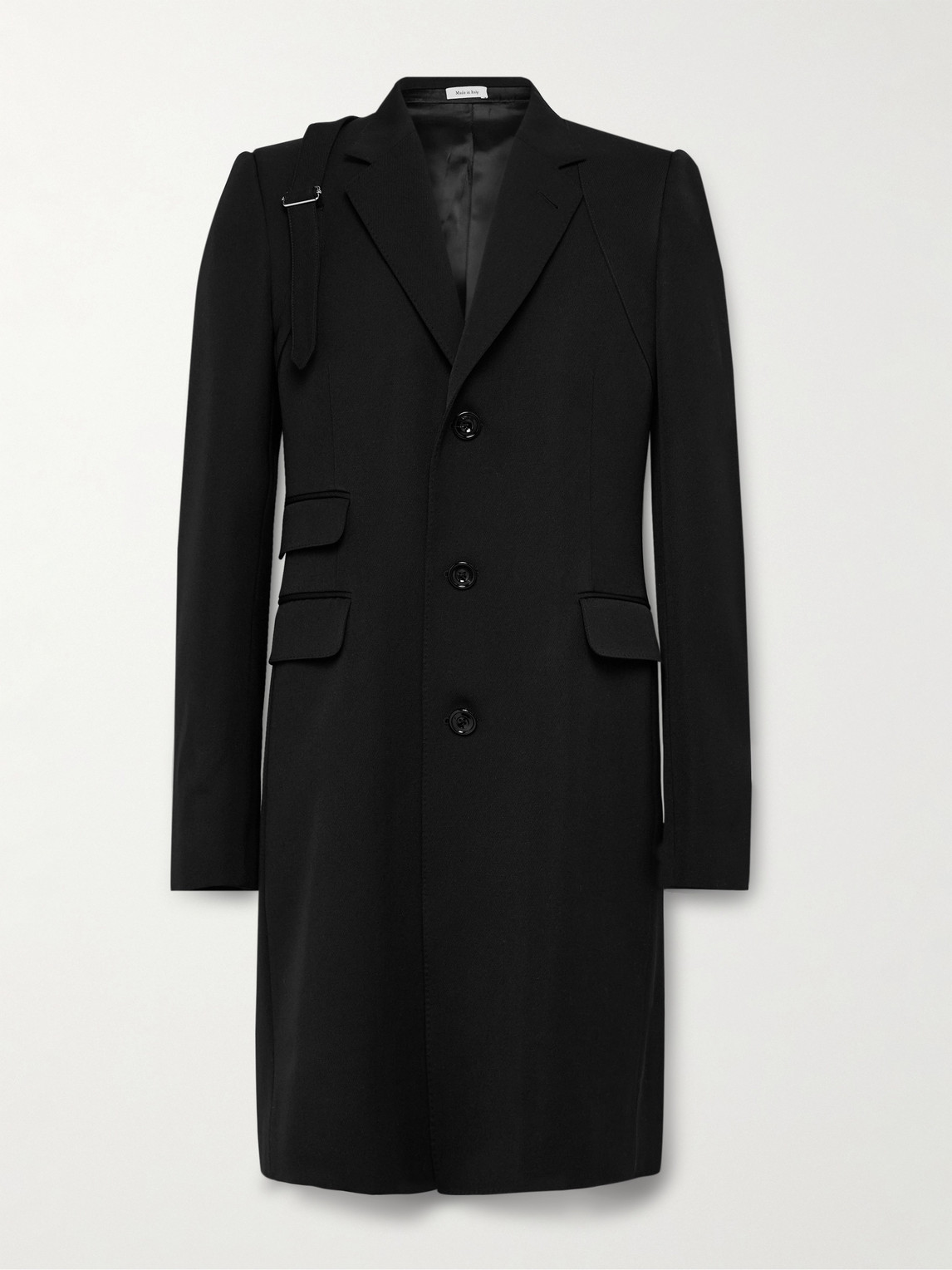 Alexander McQueen Slim-Fit Wool-Twill Trench Coat - Men