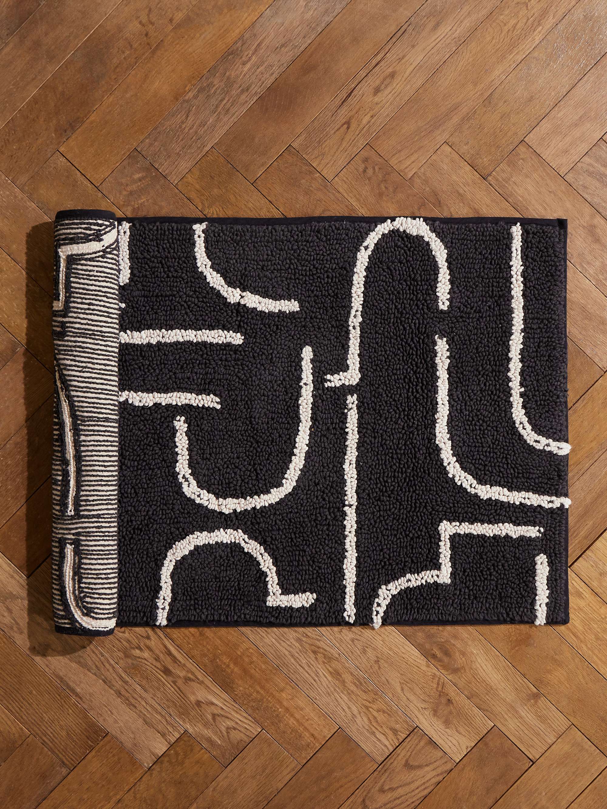 THE CONRAN SHOP CottonTerry Jacquard Bath Mat for Men MR PORTER