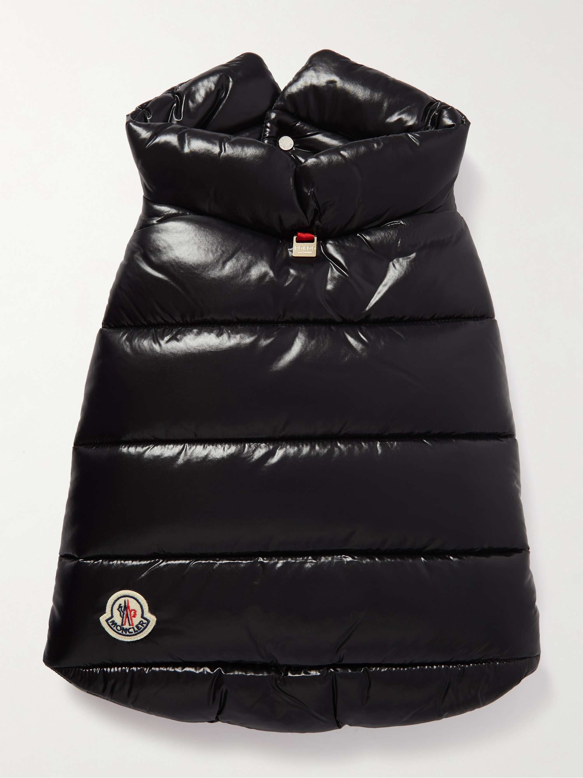 MONCLER GENIUS + Poldo Dog Couture Logo-Appliquéd Quilted Padded Shell ...