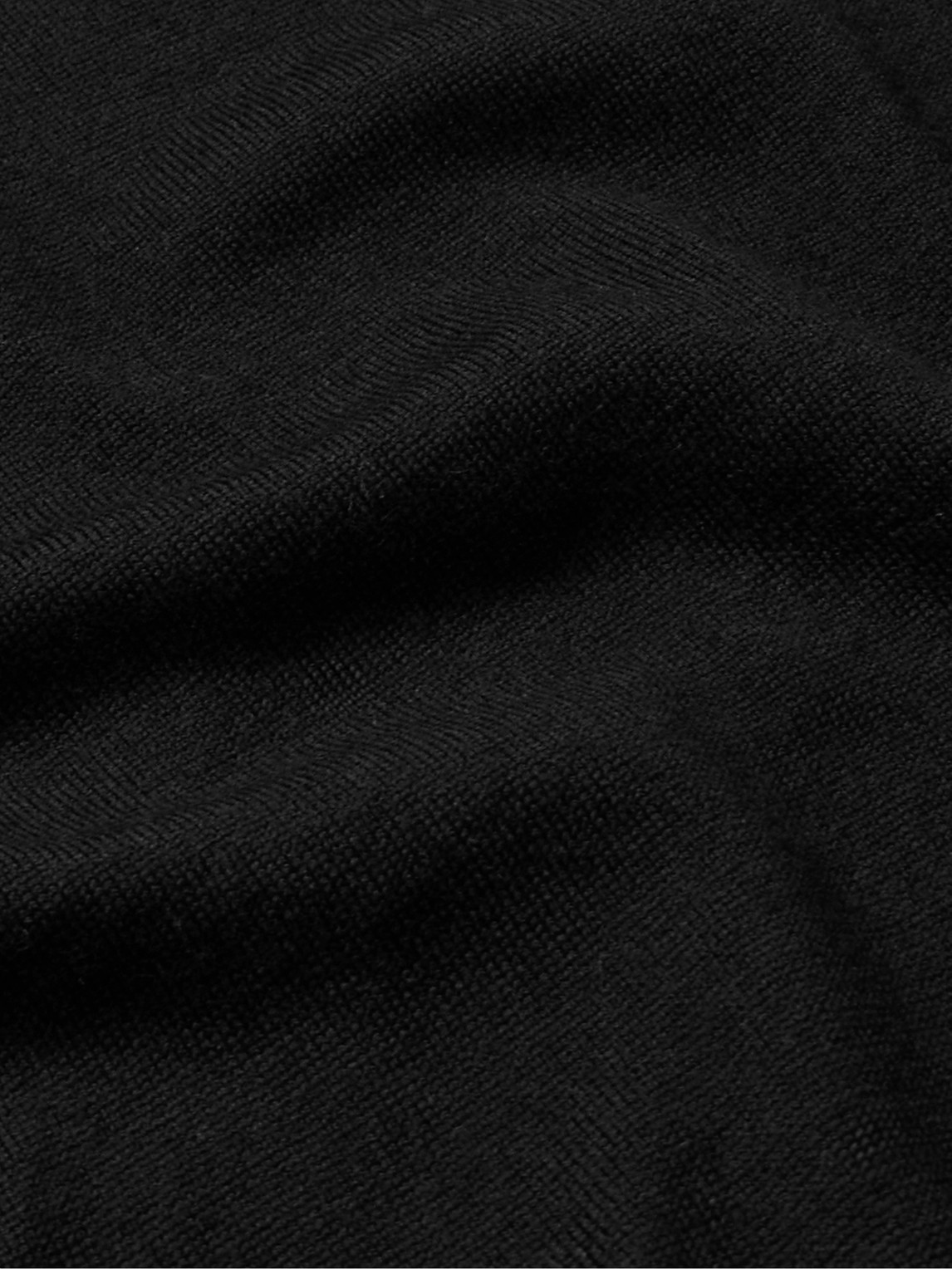 Shop Club Monaco Ribbed Wool Sweater In Black