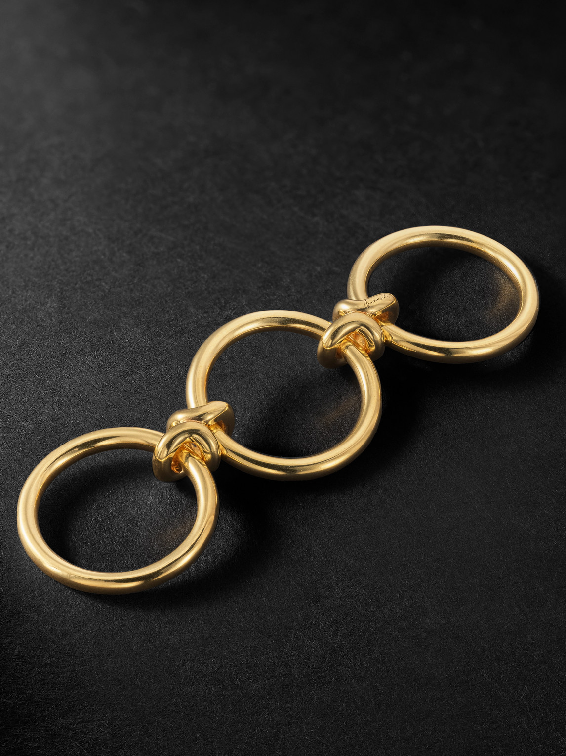 Shop Annoushka Knuckle 14-karat Gold Ring