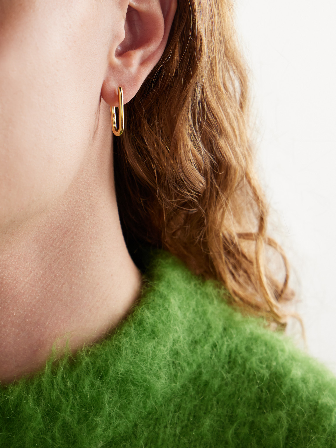 Shop Annoushka Knuckle 14-karat Gold Single Hoop Earring