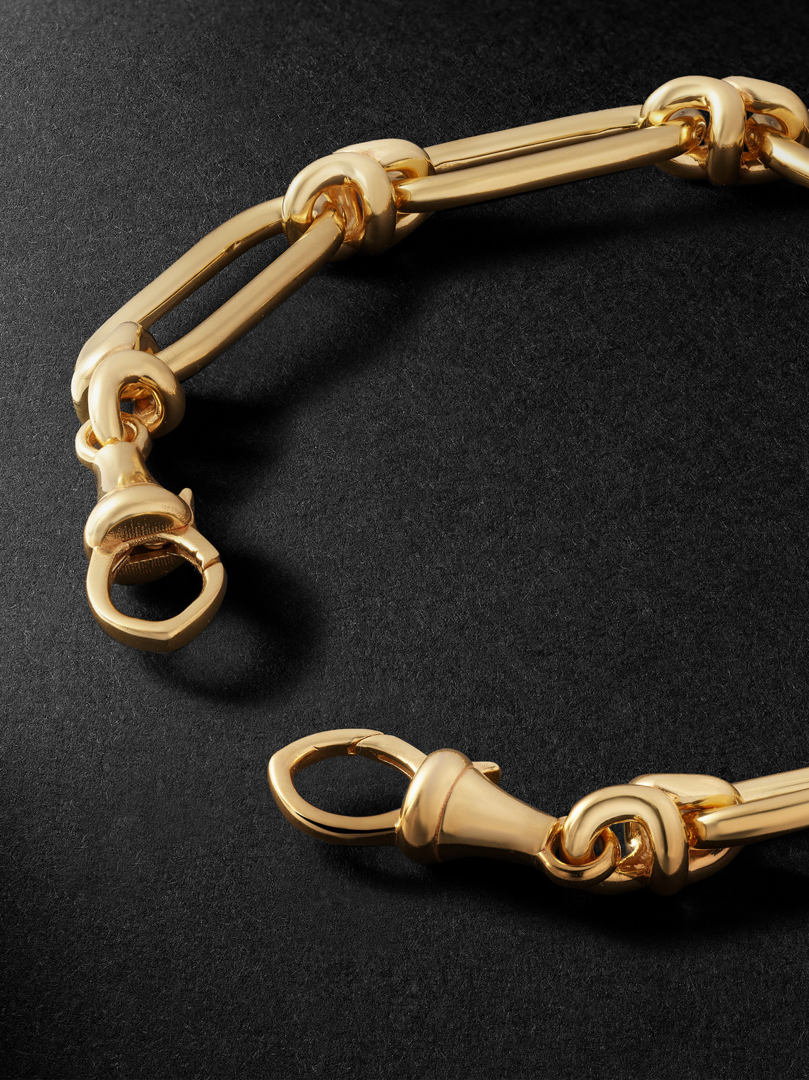Shop Annoushka Knuckle Heavy 14-karat Gold Chain Bracelet