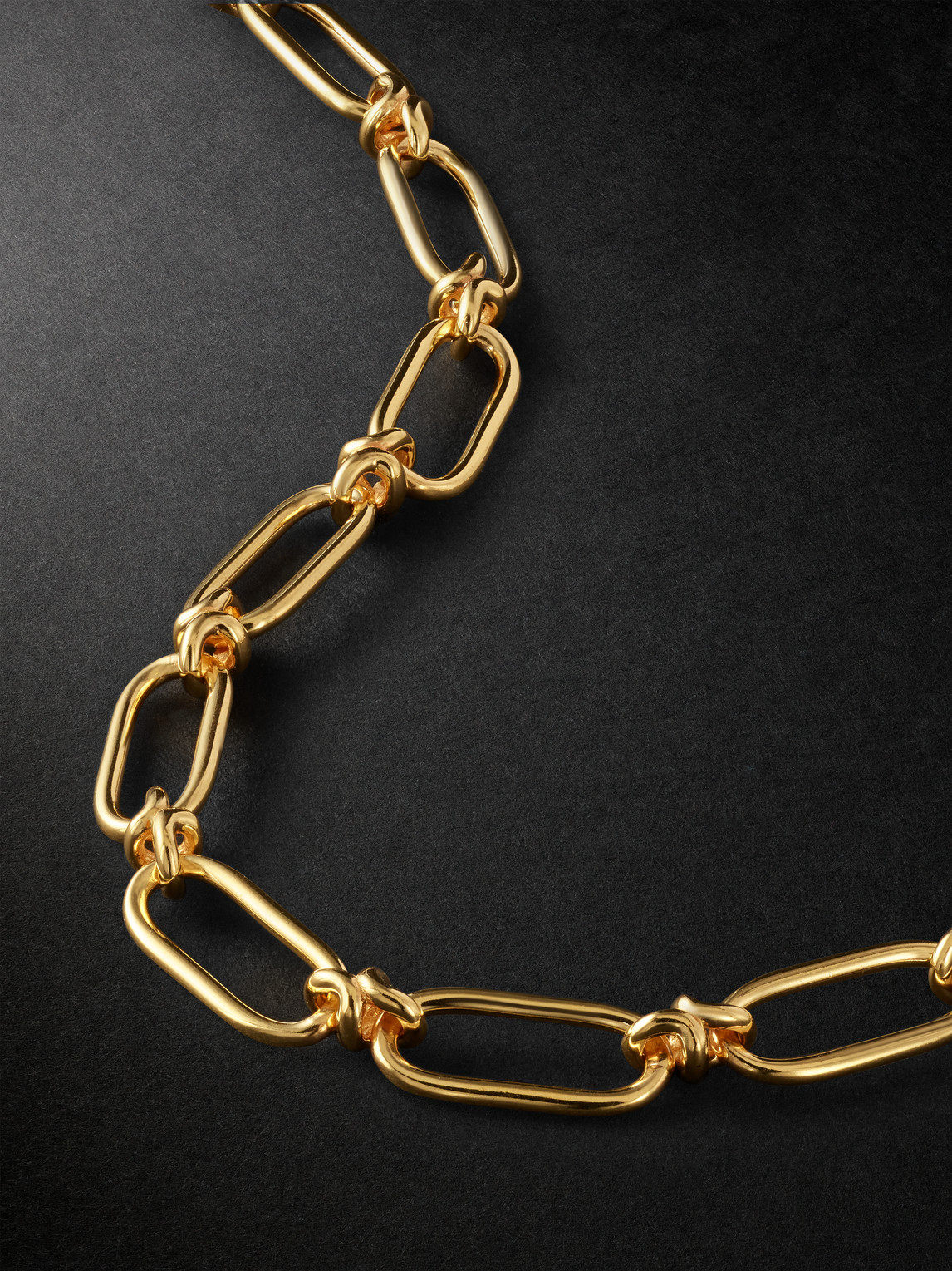 Shop Annoushka Knuckle Bold 14-karat Gold Chain Necklace