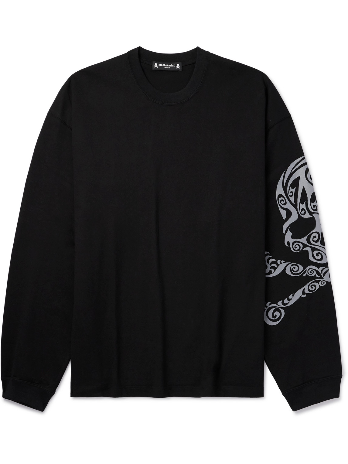 Mastermind Japan Tokyo Revengers Logo-print Cotton-jersey T-shirt In Black