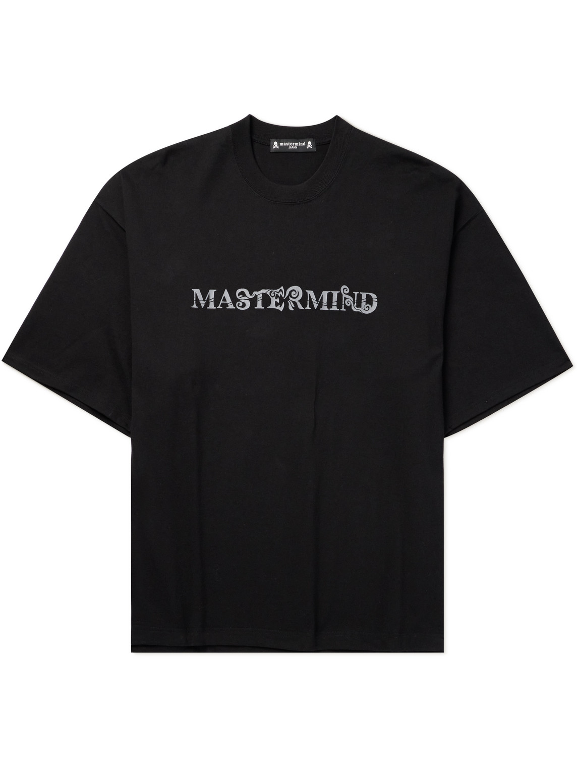Mastermind Japan Tokyo Revengers Mikey Logo-print Cotton-jersey T-shirt In Black