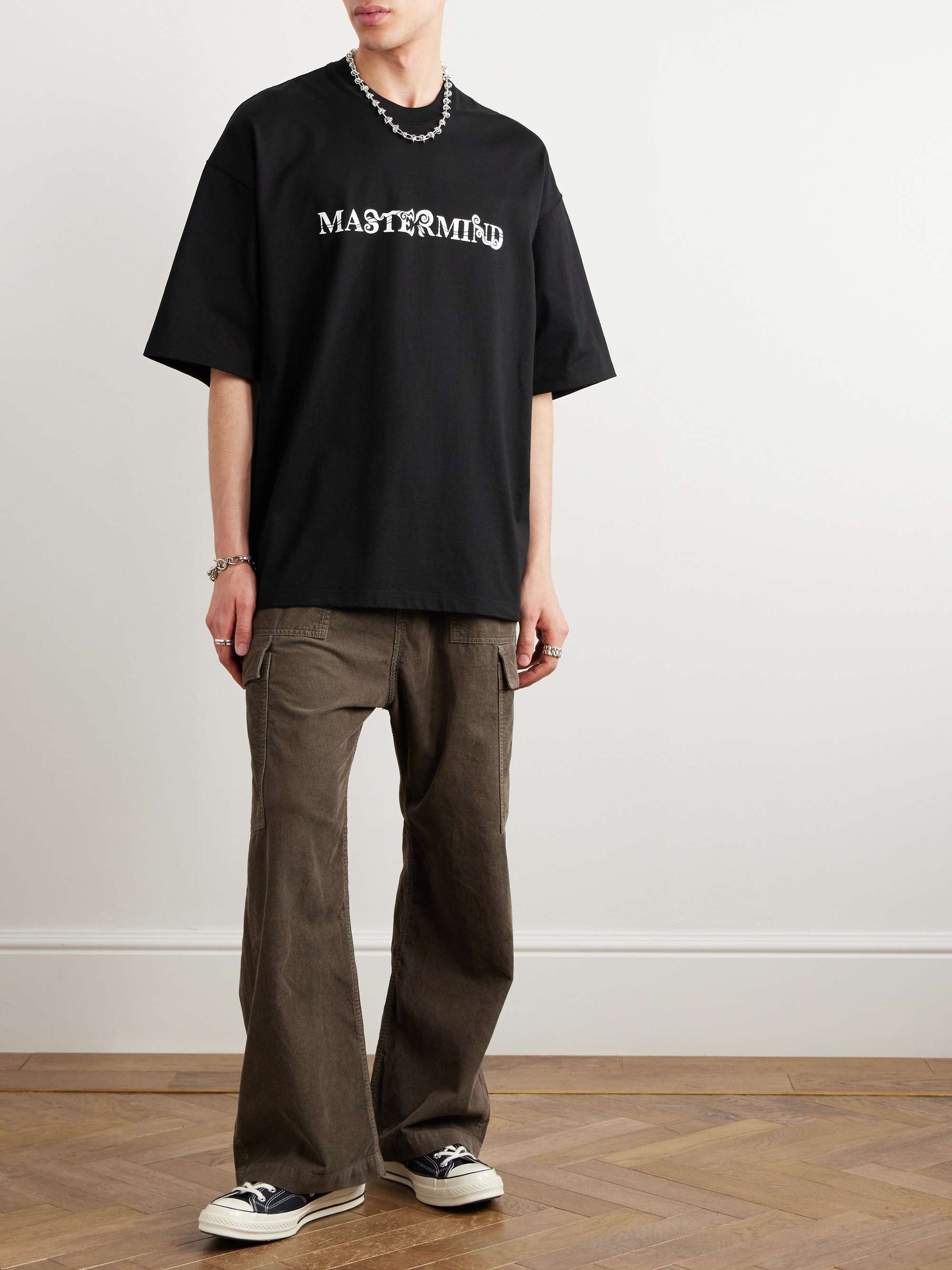 MASTERMIND WORLD + Tokyo Revengers Logo-Print Cotton-Jersey T-Shirt for ...