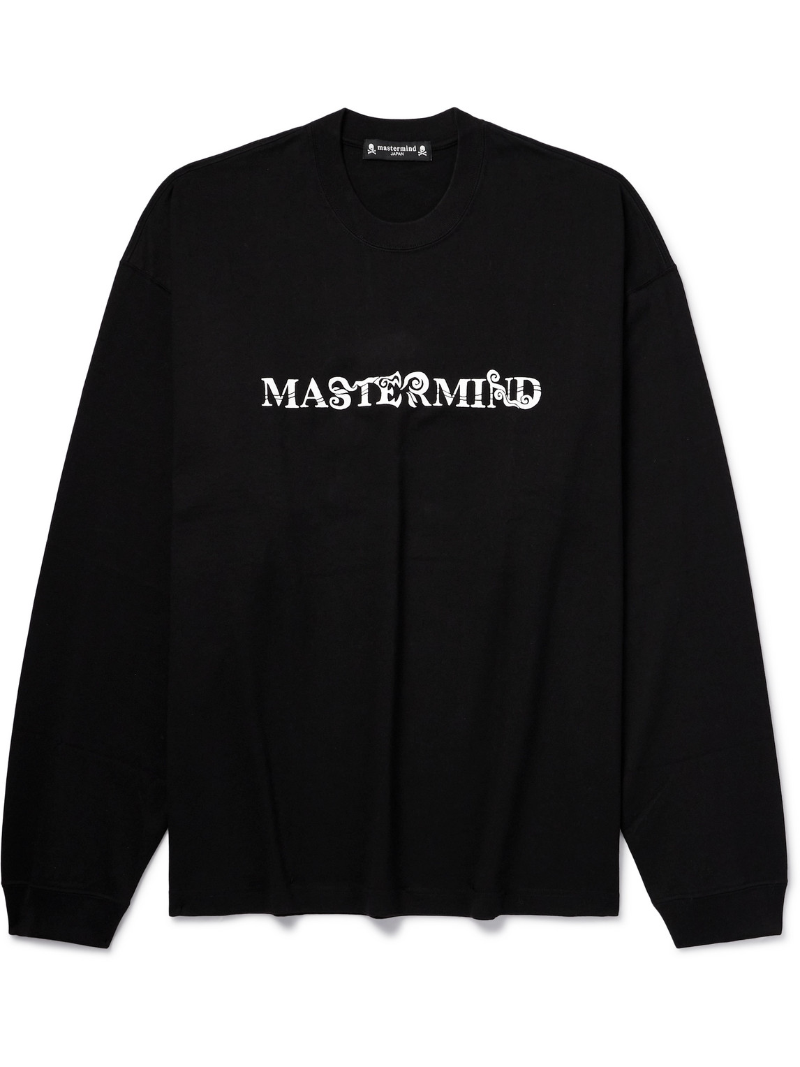 Mastermind Japan Tokyo Revengers Mikey Logo-print Cotton-jersey T-shirt In Black