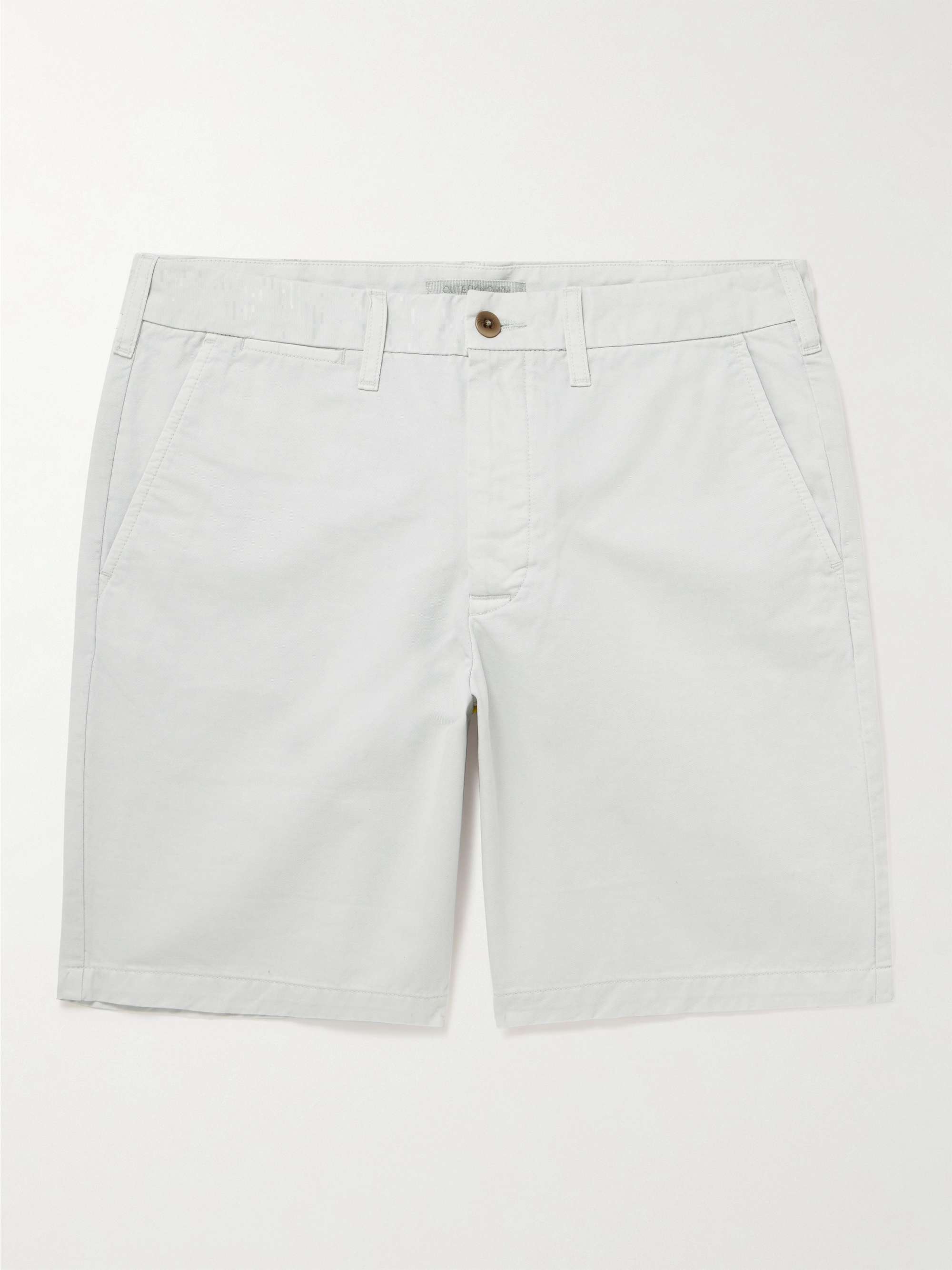 OUTERKNOWN Nomad Straight-Leg Organic Cotton-Twill Chino Shorts for Men ...