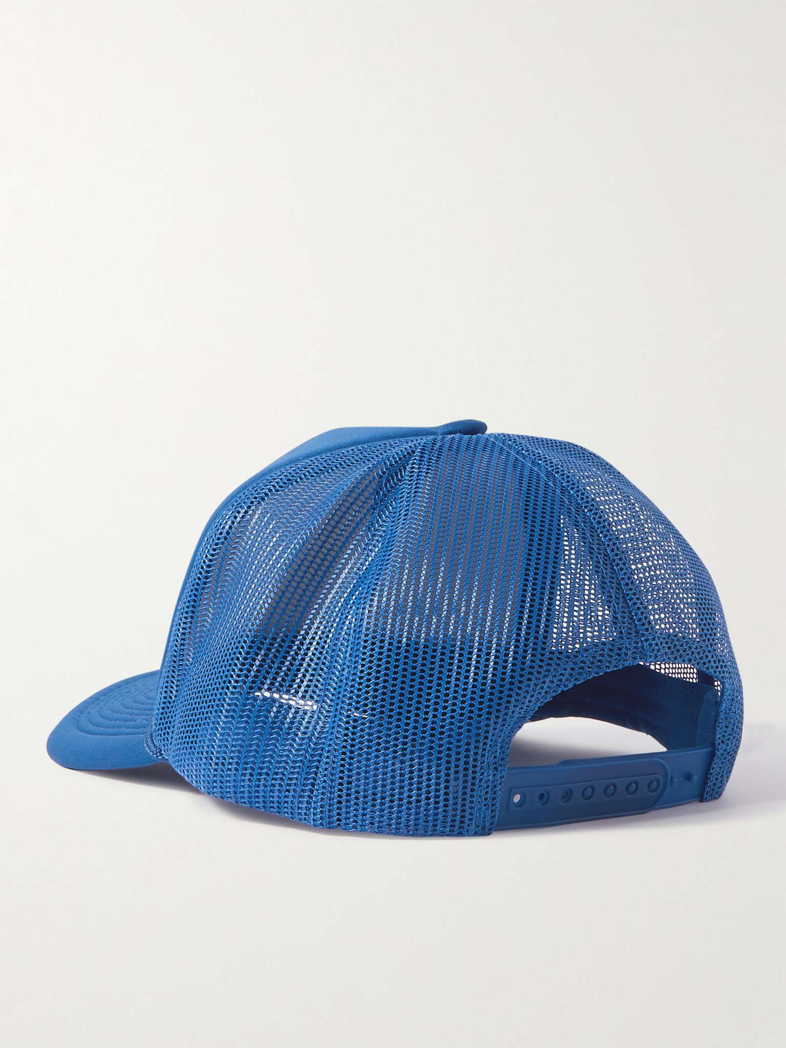 Rapala Trucker Cap – Charcoal/Columbia Blue Mesh, Logo Front, Adjustable - View #4