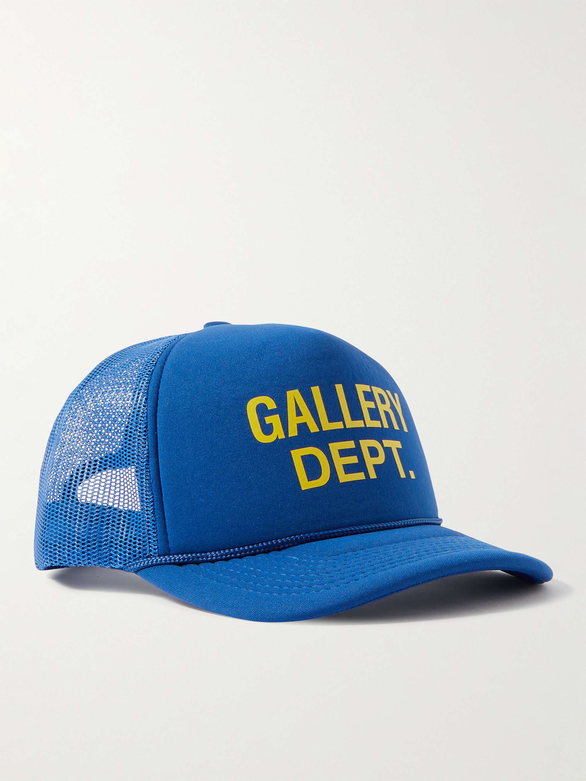 GALLERY DEPT. Logo-Print Canvas and Mesh Trucker Cap for Men