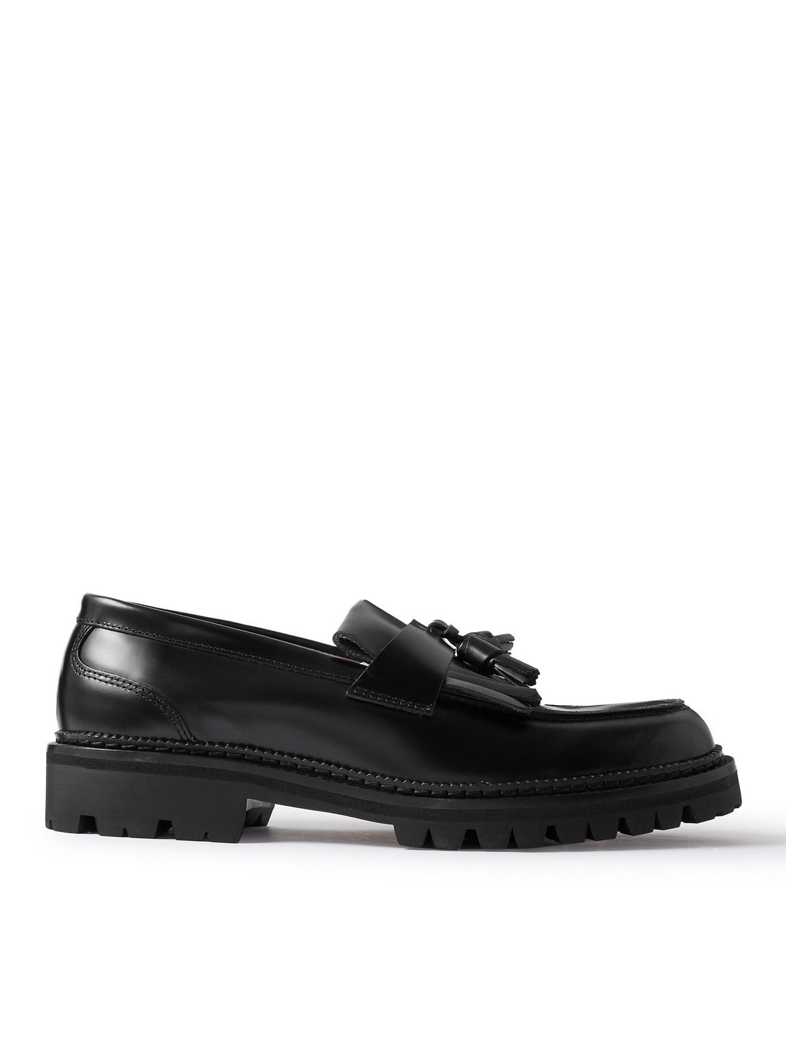 Jacques Fringed Tasselled Leather Loafers