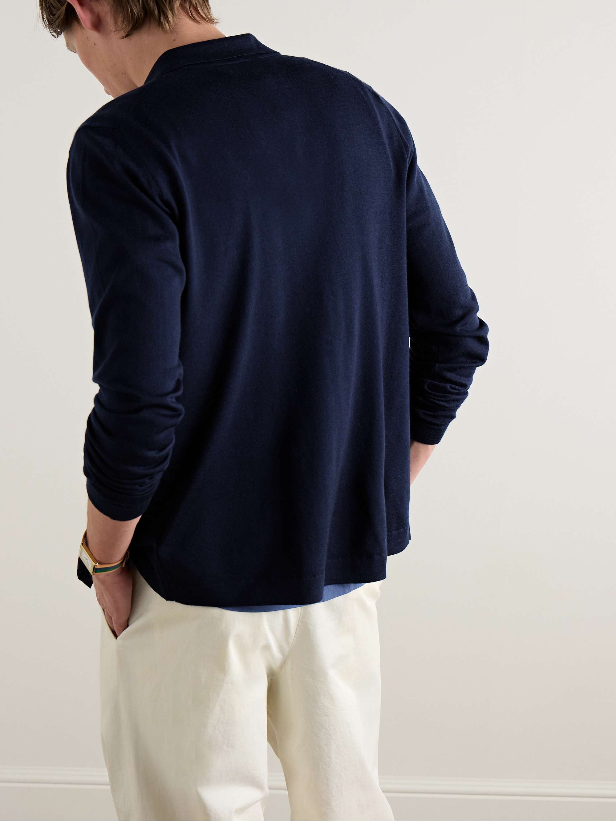 MR P. Frank Merino Wool Cardigan for Men | MR PORTER