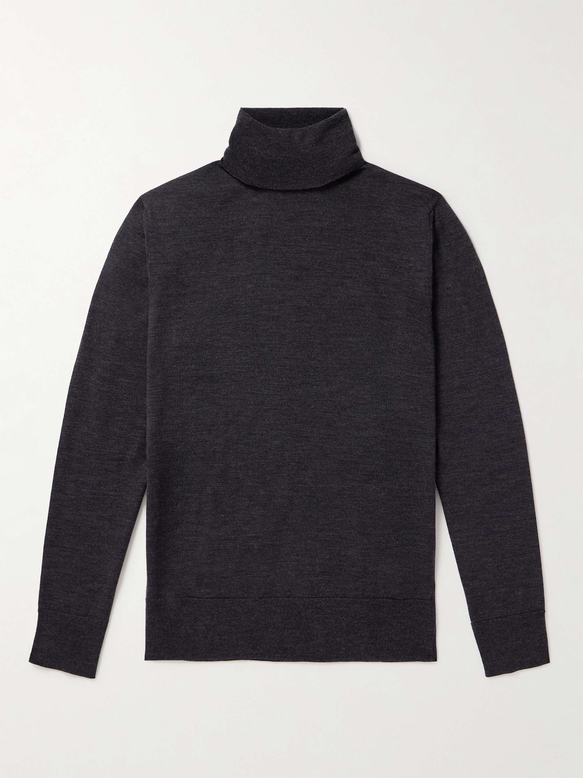 MR P. Slim-Fit Merino Wool Rollneck Sweater for Men | MR PORTER