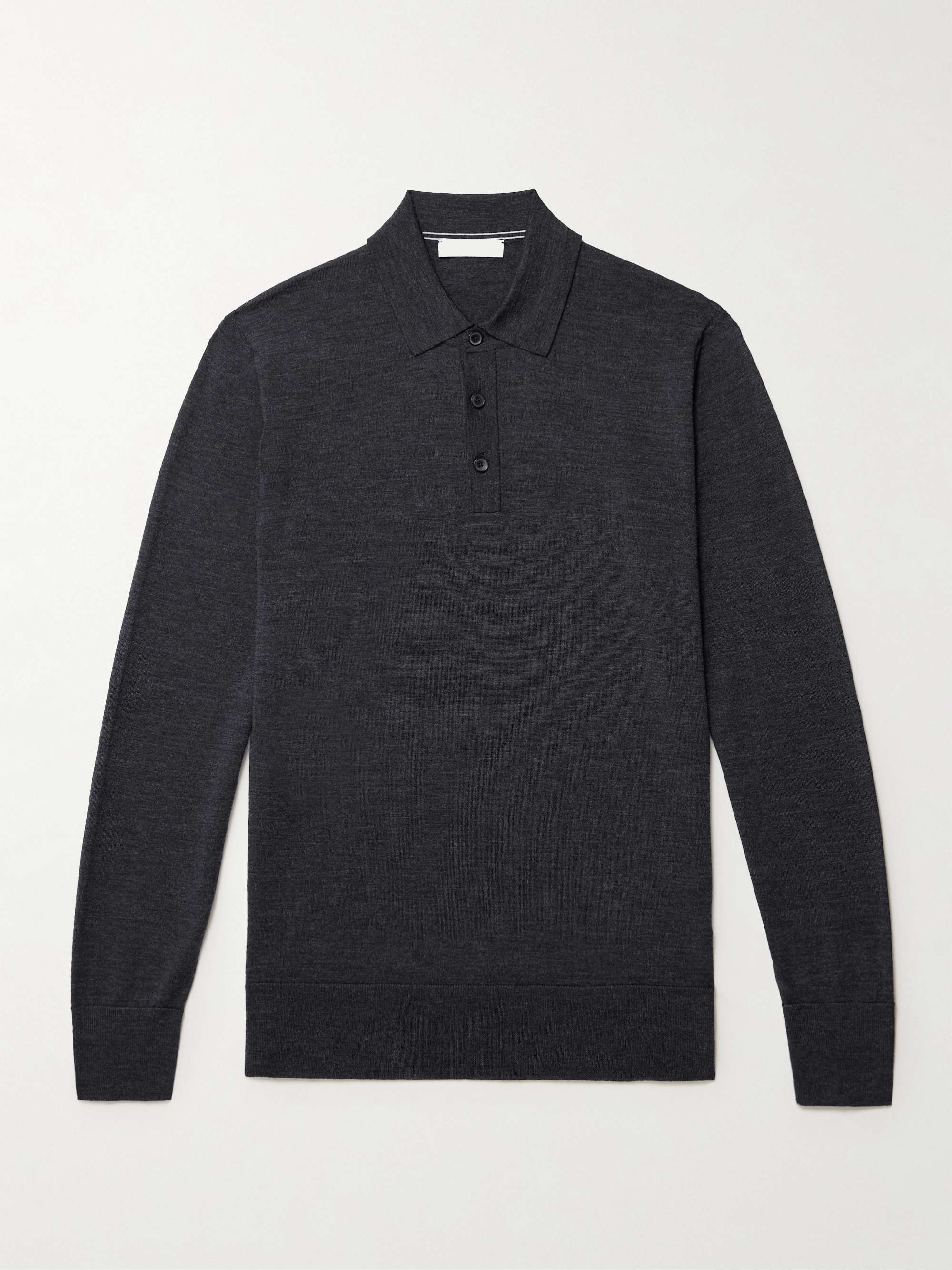 MR P. Merino Wool Polo Shirt for Men | MR PORTER