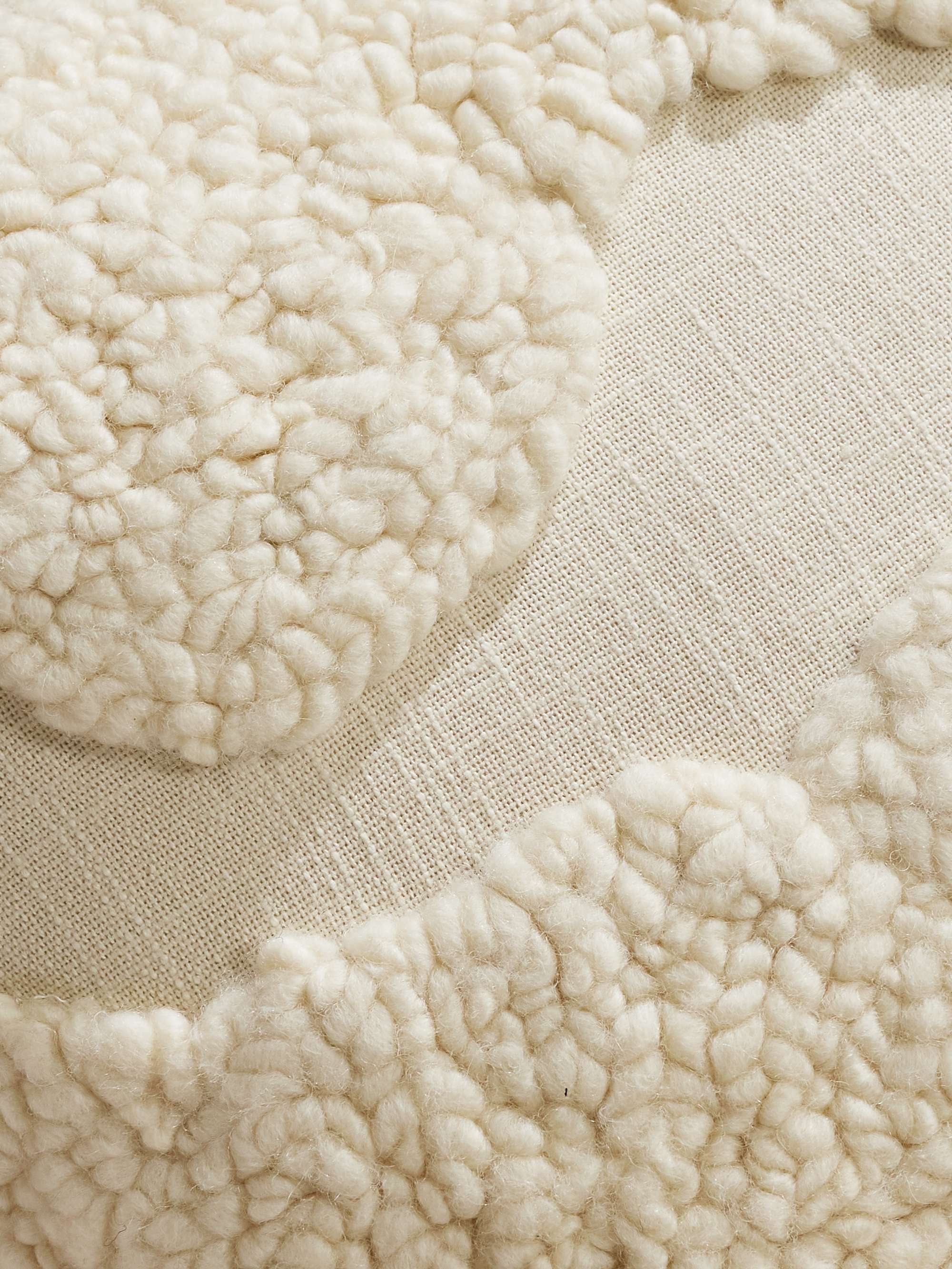 THE CONRAN SHOP Sappa Wool-Embroidered Cotton-Canvas Cushion