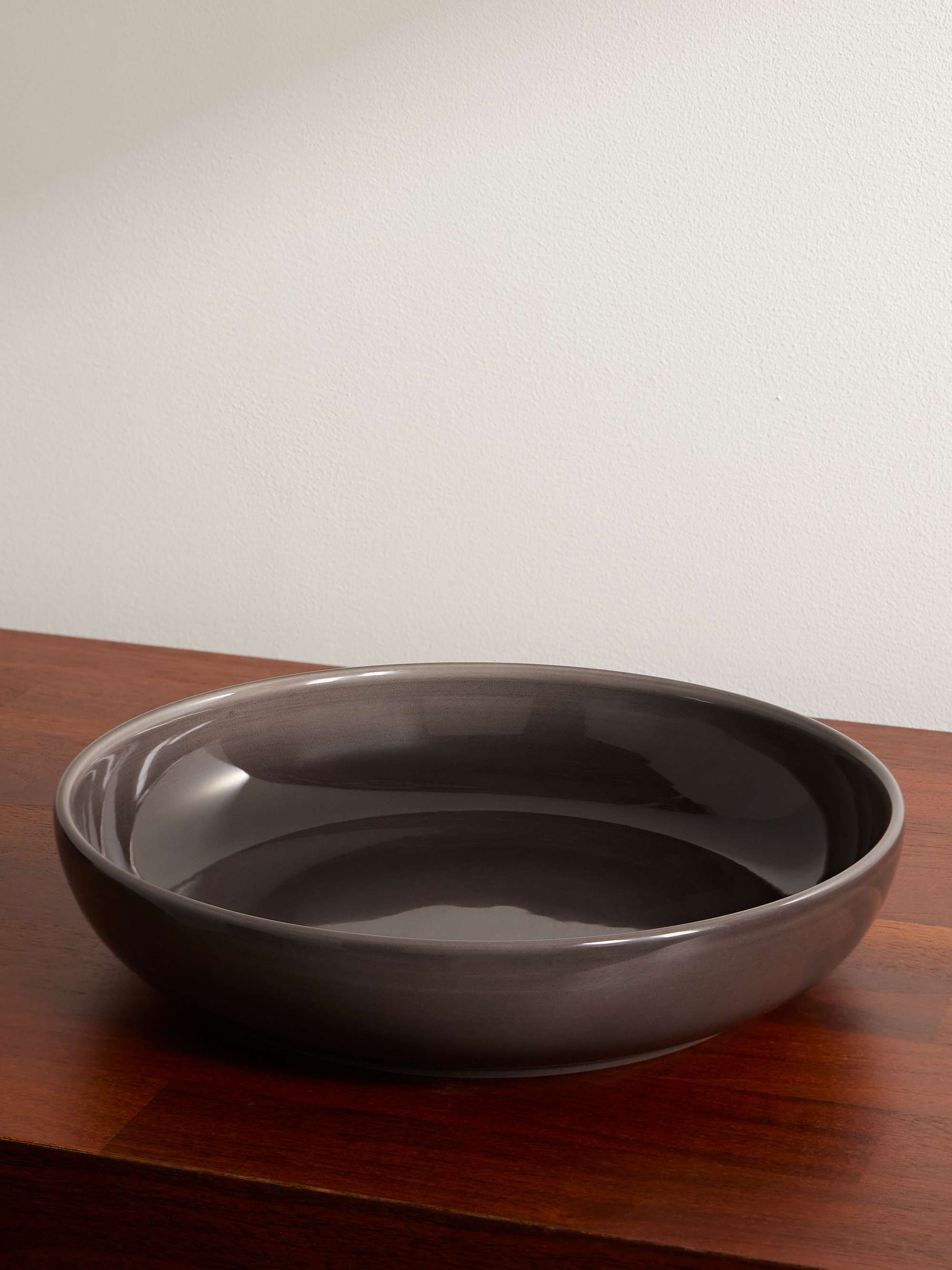 R+D.LAB Set of Two Large Bilancia Glazed Ceramic Bowls for Men