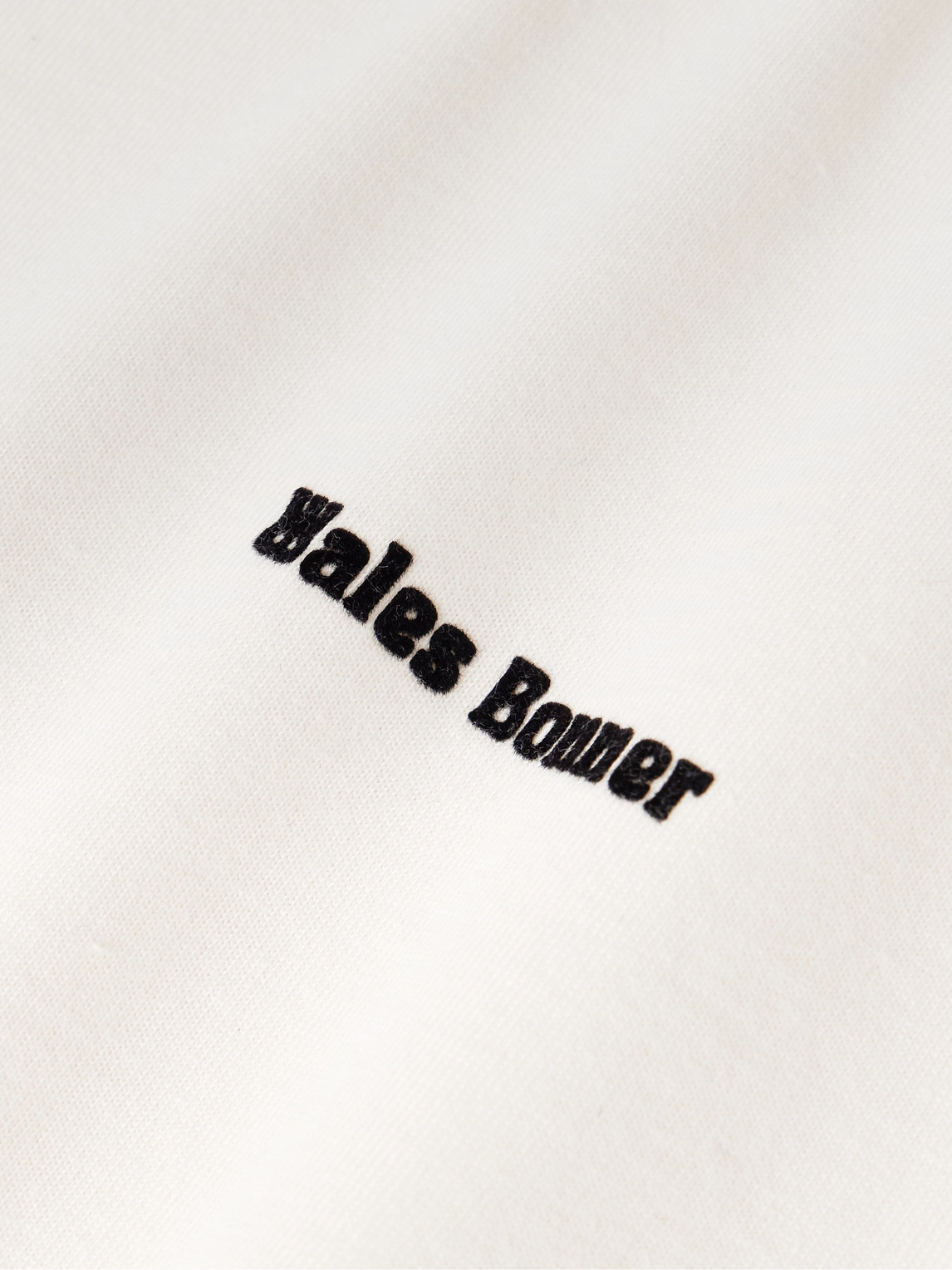 Shop Adidas Originals Wales Bonner Webbing-trimmed Organic Cotton-jersey T-shirt In White