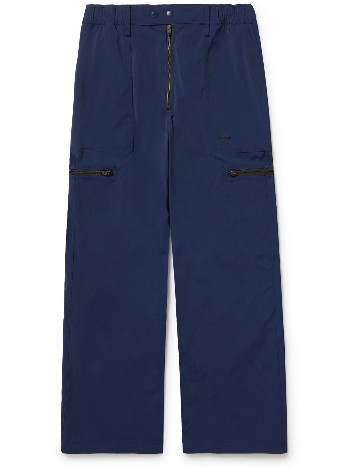 Adidas Originals Wales Bonner Wide-leg Recycled-shell Trousers In Blue