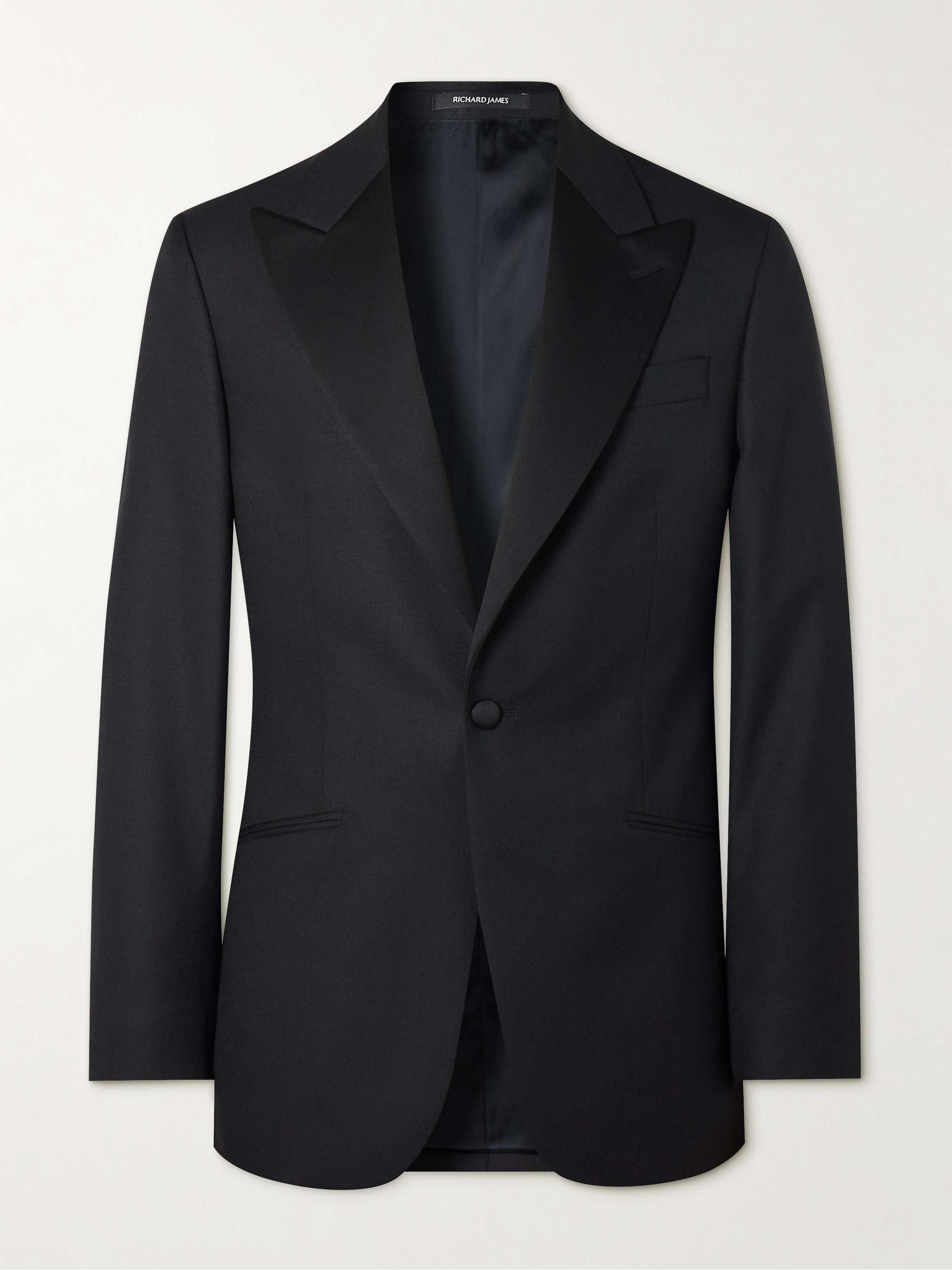 RICHARD JAMES Slim-Fit Wool Tuxedo Jacket for Men | MR PORTER