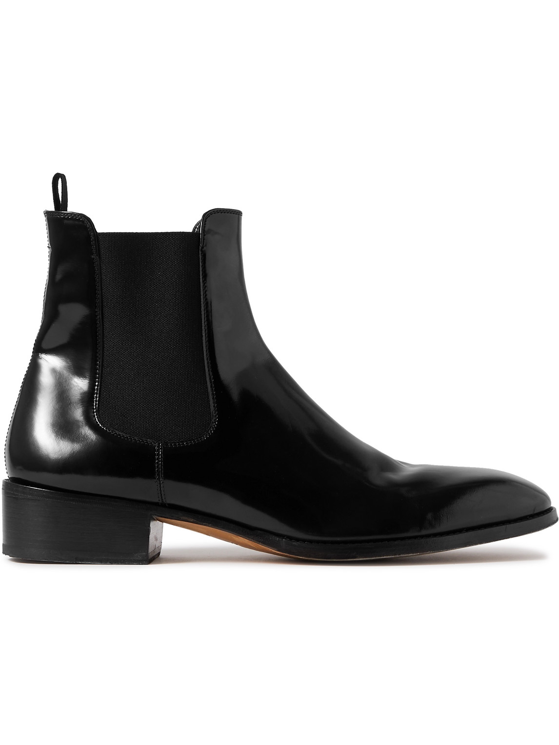 TOM FORD ALEC PATENT-LEATHER CHELSEA BOOTS